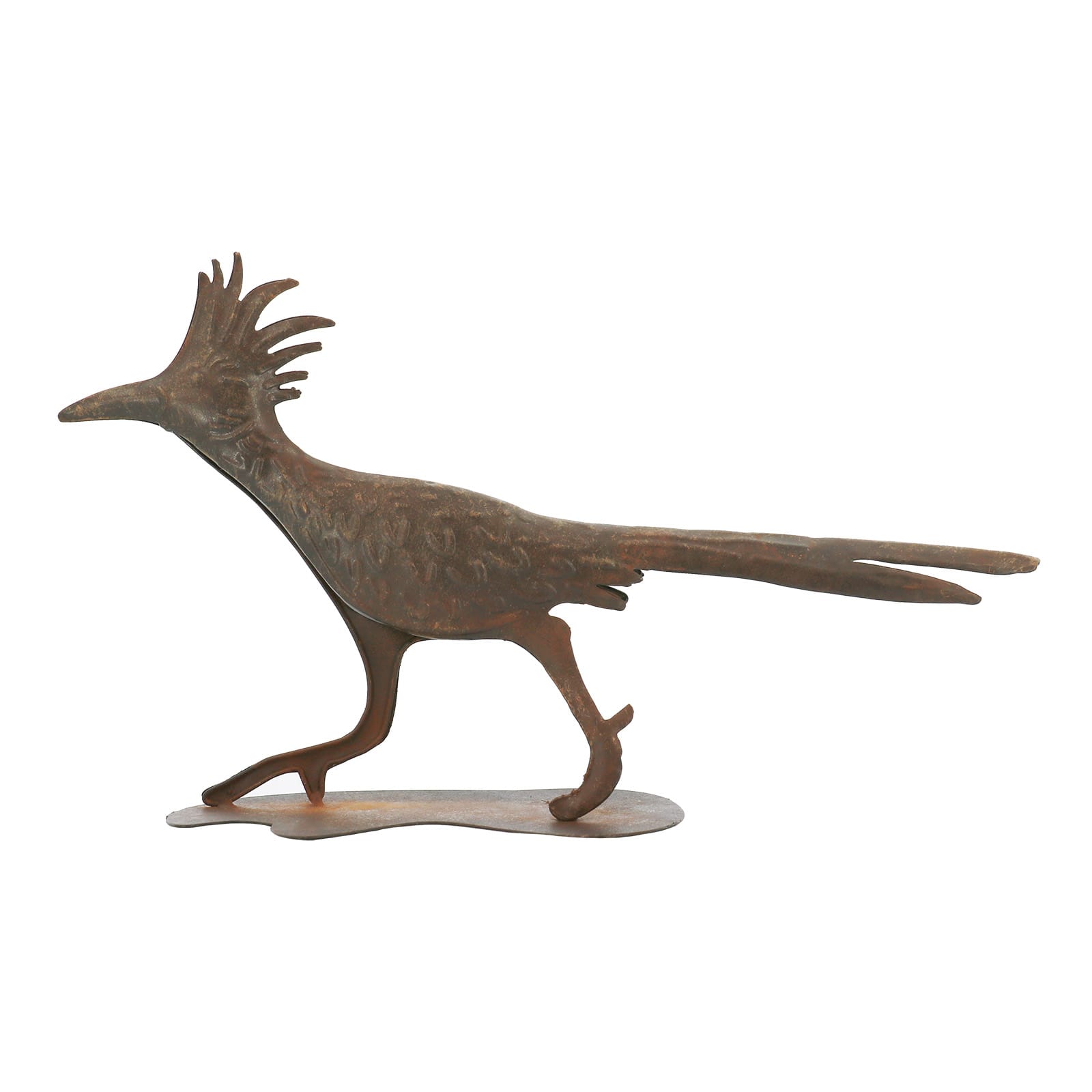 12.75&#x22; Copper Metal Running Bird Tabletop D&#xE9;cor by Ashland&#xAE;