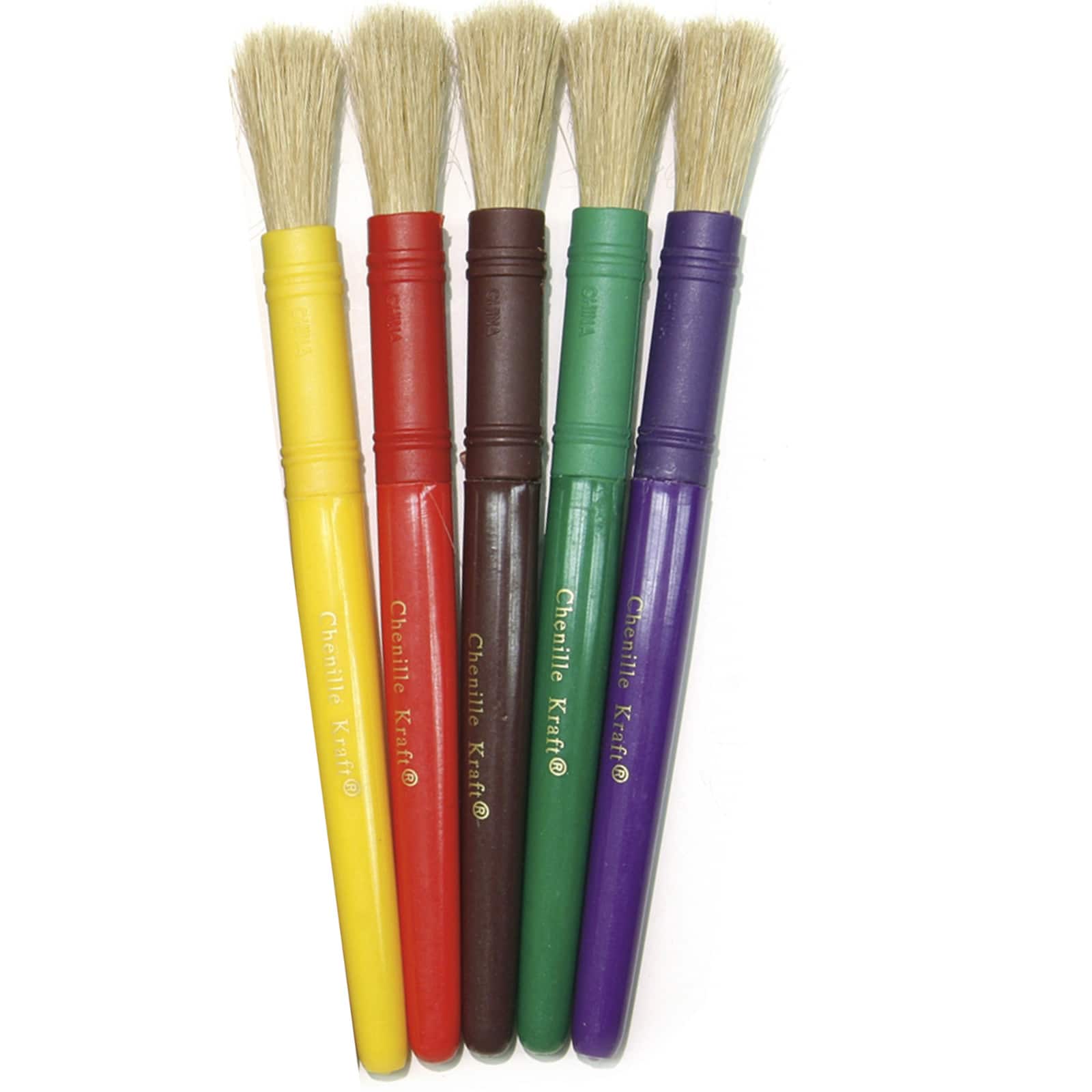 Creativity Street® Assorted Color Colossal Brushes, 3 Packs of 10