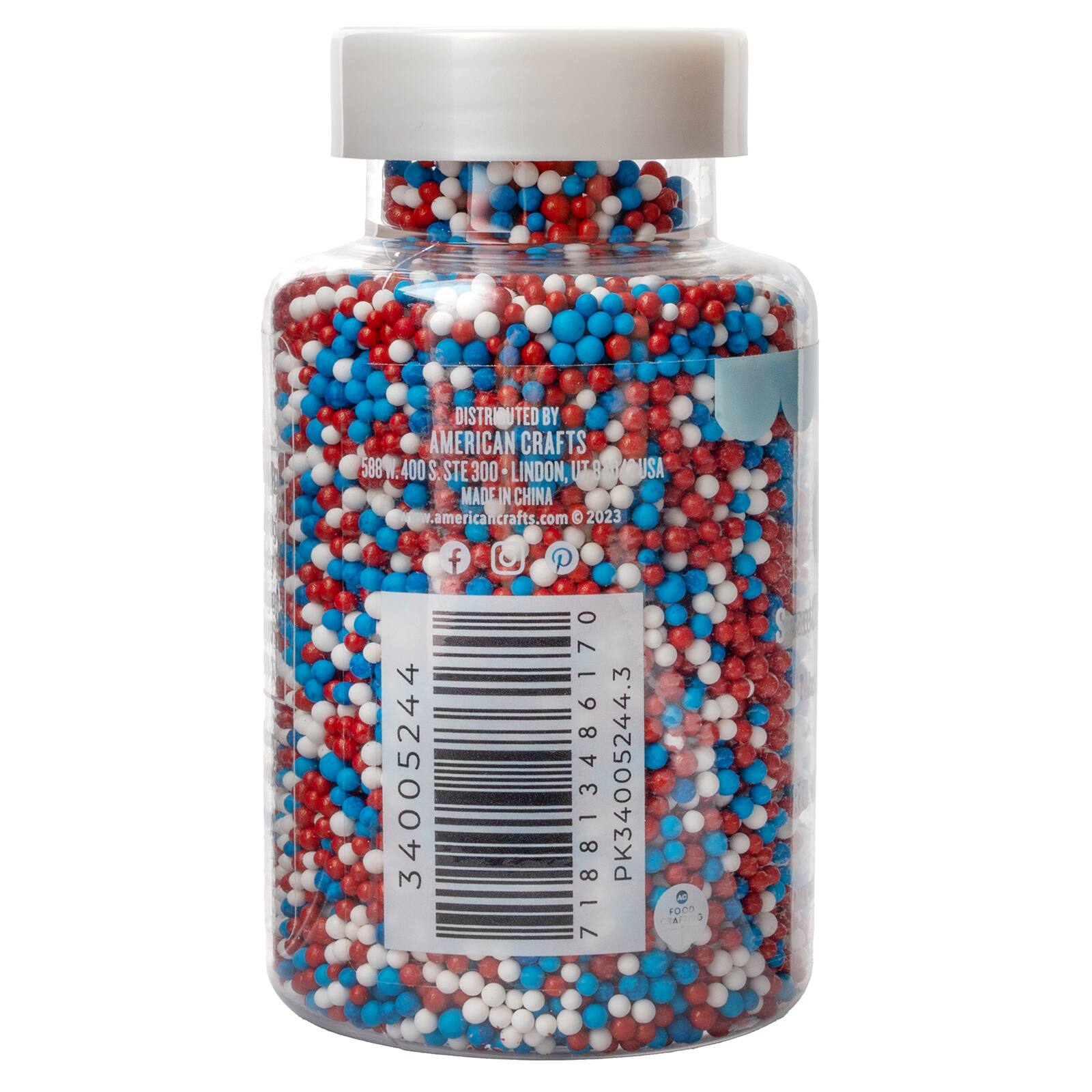 Sweet Tooth Fairy&#xAE; Red, White &#x26; Blue Nonpareils