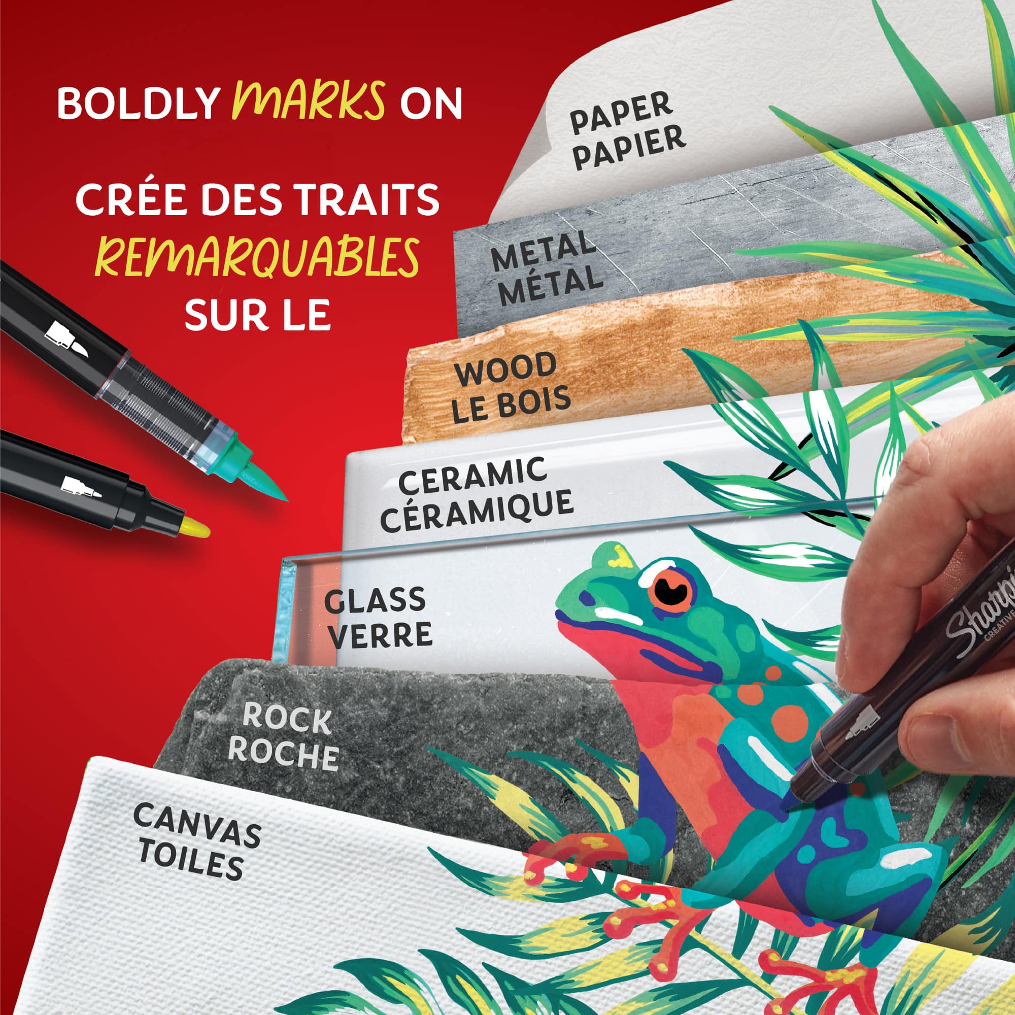 Sharpie&#xAE; 5 Colour Brush Tip Creative Markers