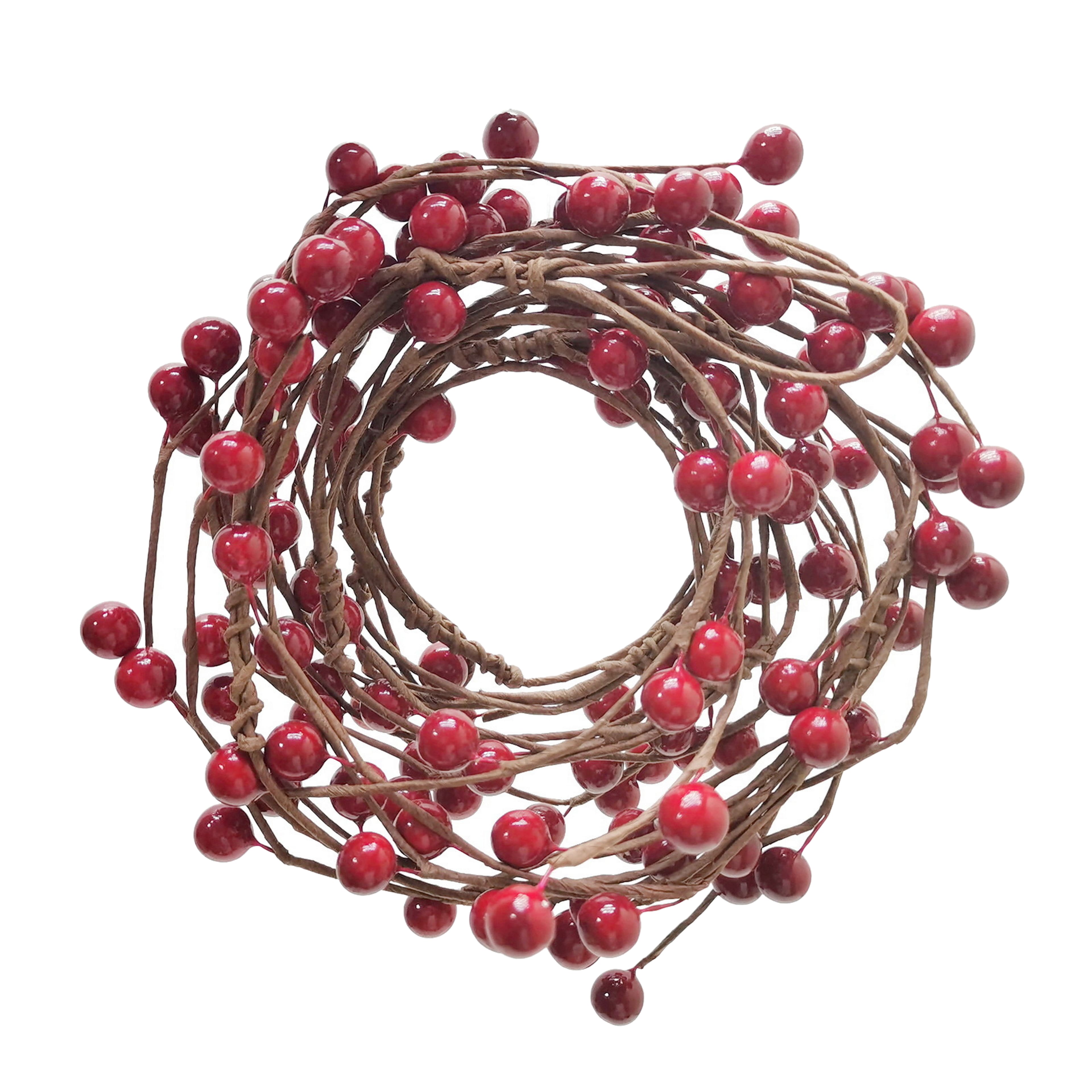 5ft. Red Berry Coiled Garland by Ashland&#xAE;