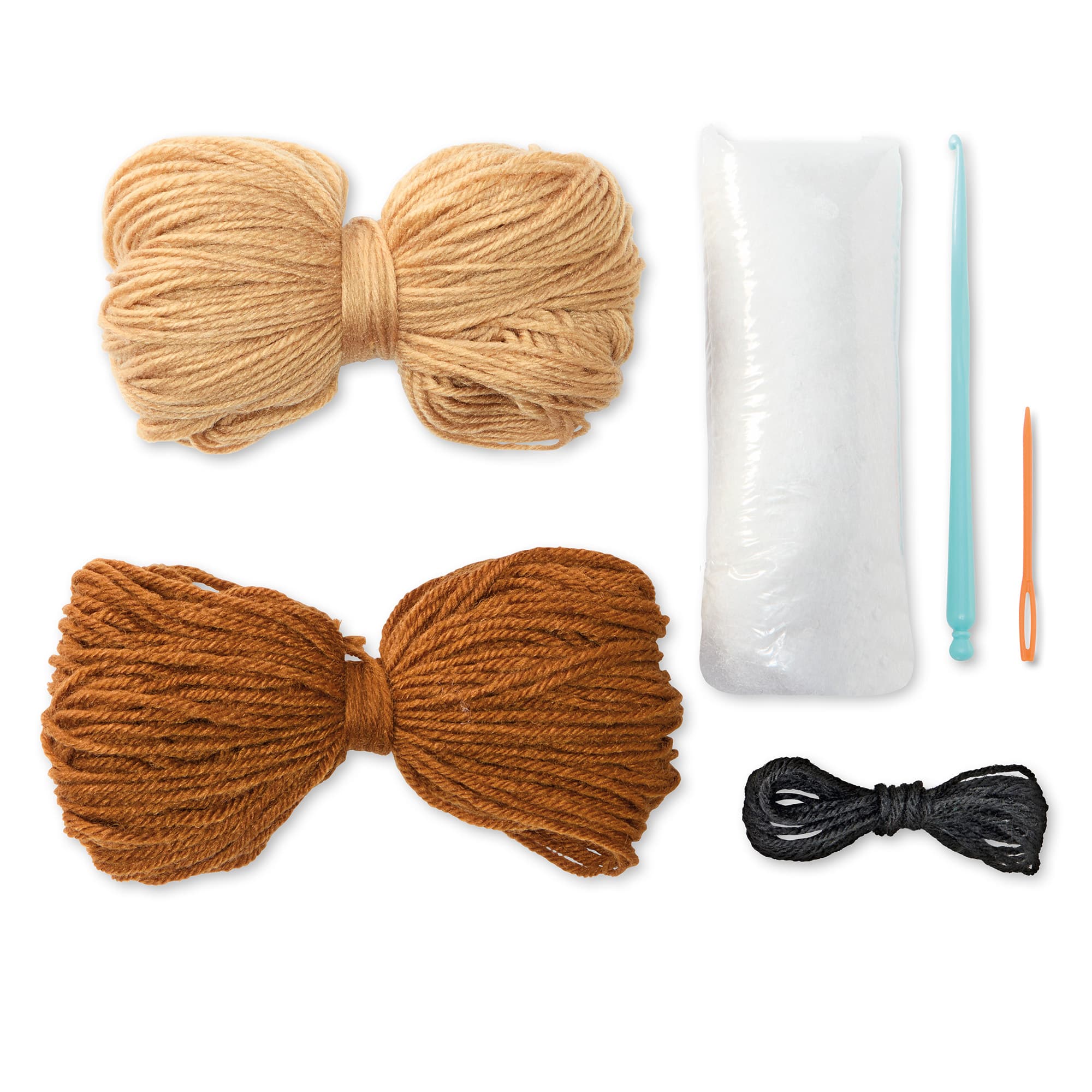 Intermediate Capybara Amigurumi Crochet Kit by Loops & Threads®