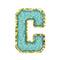 1.5" Mint Chenille Patch by Make Market®