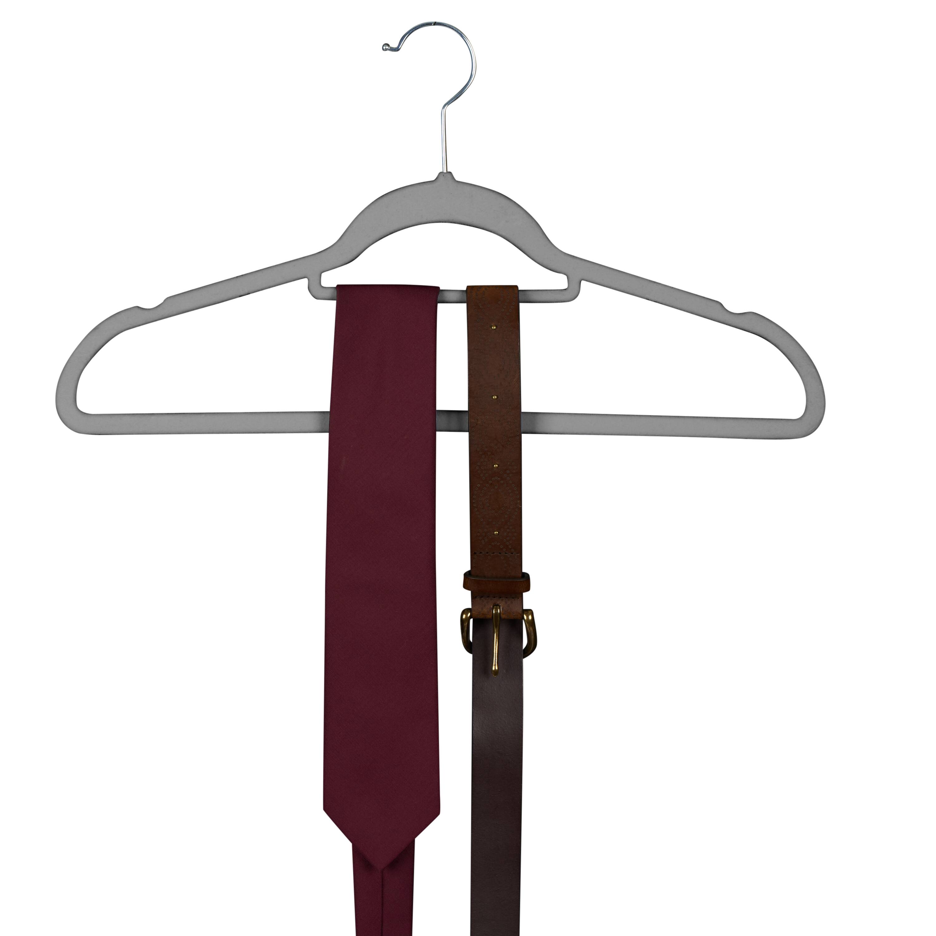 Isaac Mizrahi 17.75&#x22; Pack of Velvet Hangers