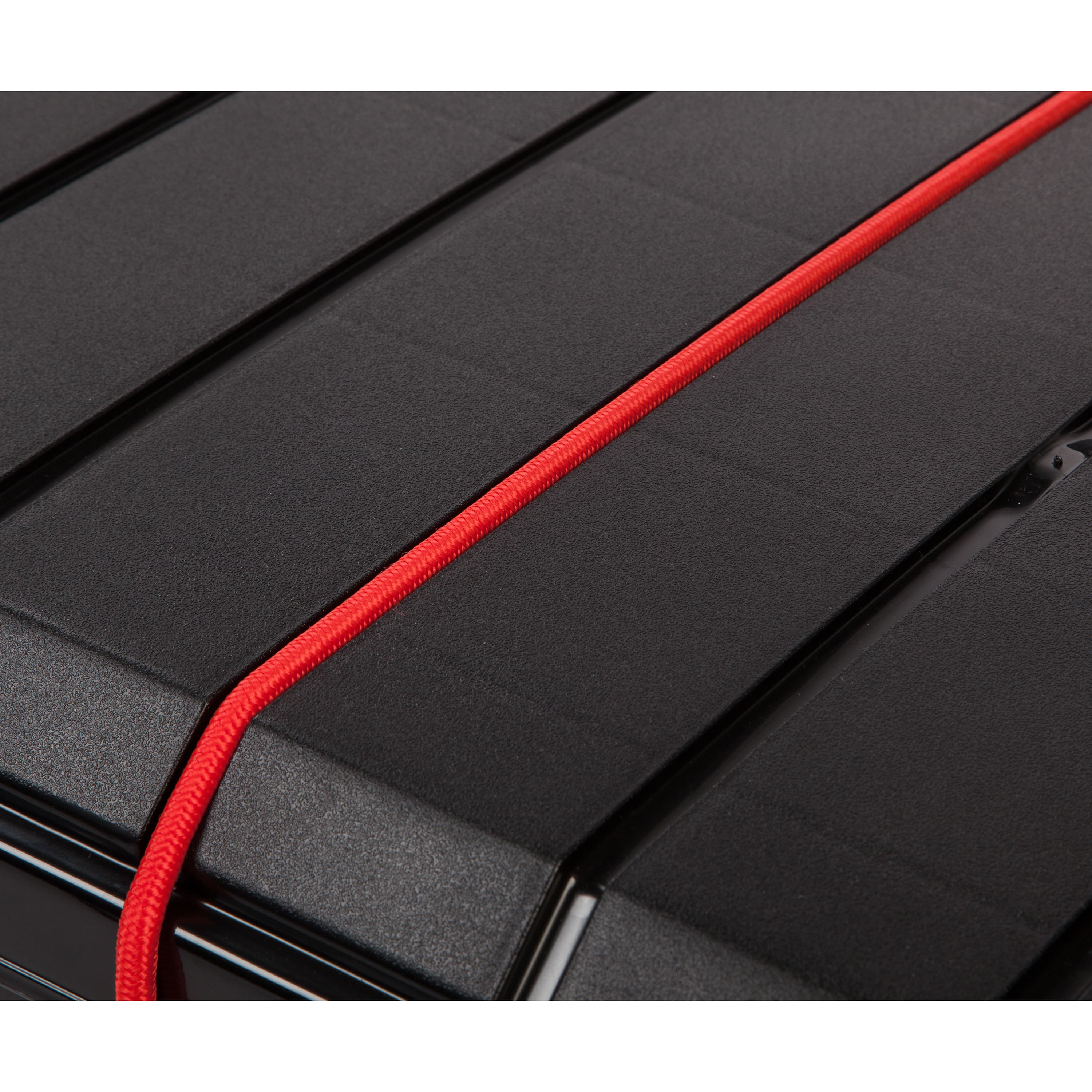 IRIS® Remington® 82qt. Black Store-It-All Utility Tote with Buckle Lid