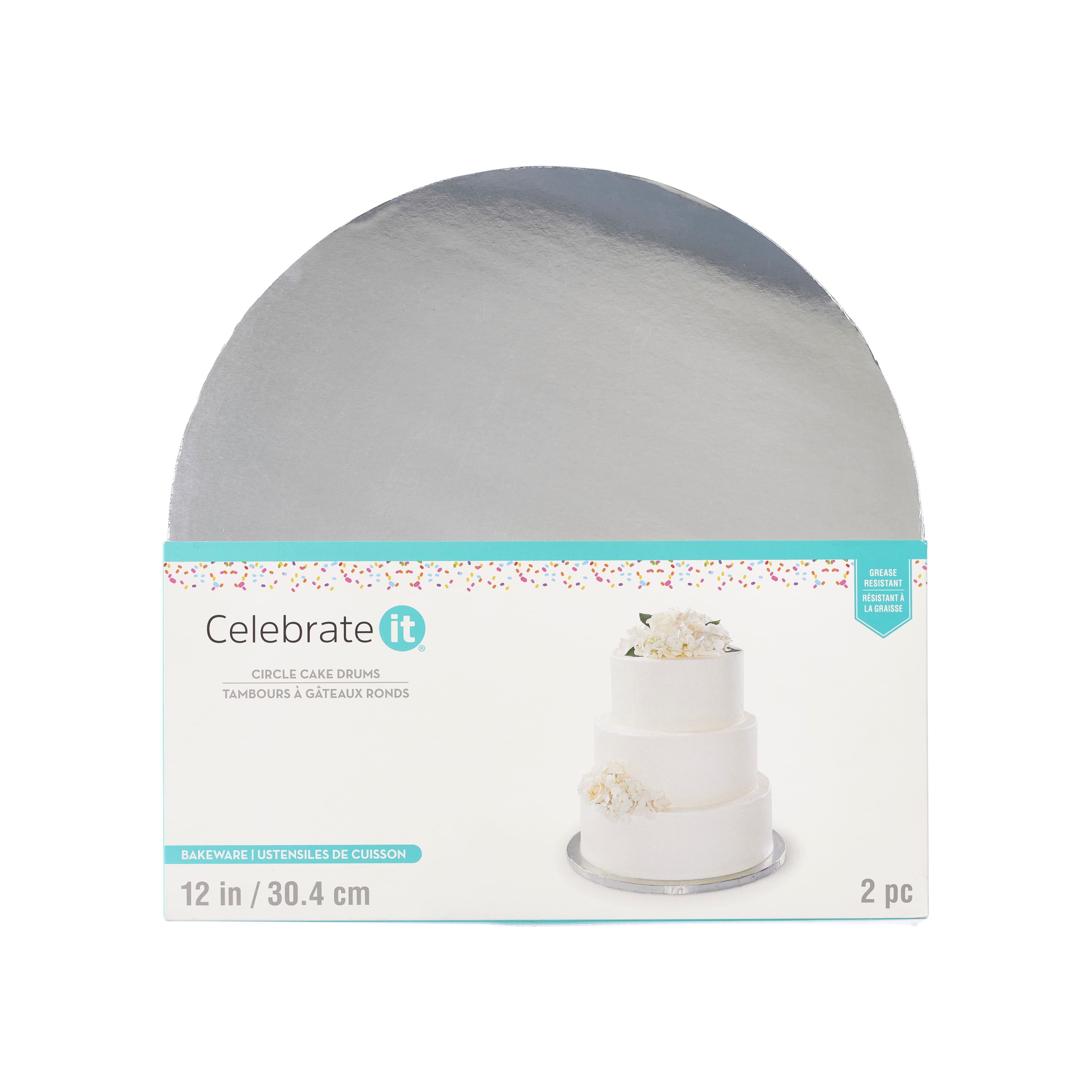 6 Packs: 2 ct. (12 total) Round Cake Bases by Celebrate It®
