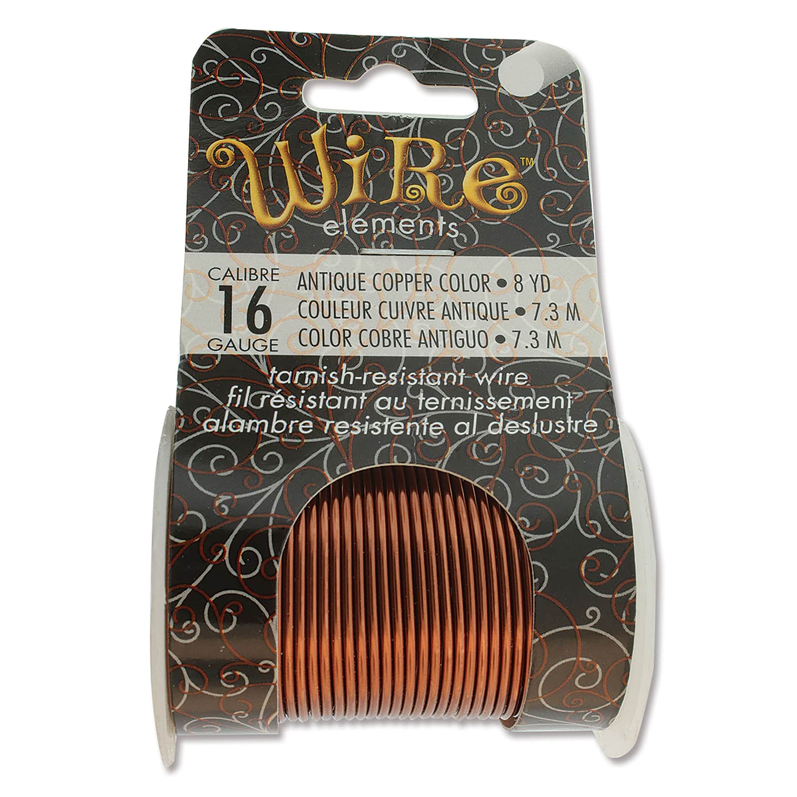 Pandahall 26.3 Feet Tarnish Resistant Copper Wire 20 Gauge Jewelry Beading Craft Wire For Jewelry Making (Indigo