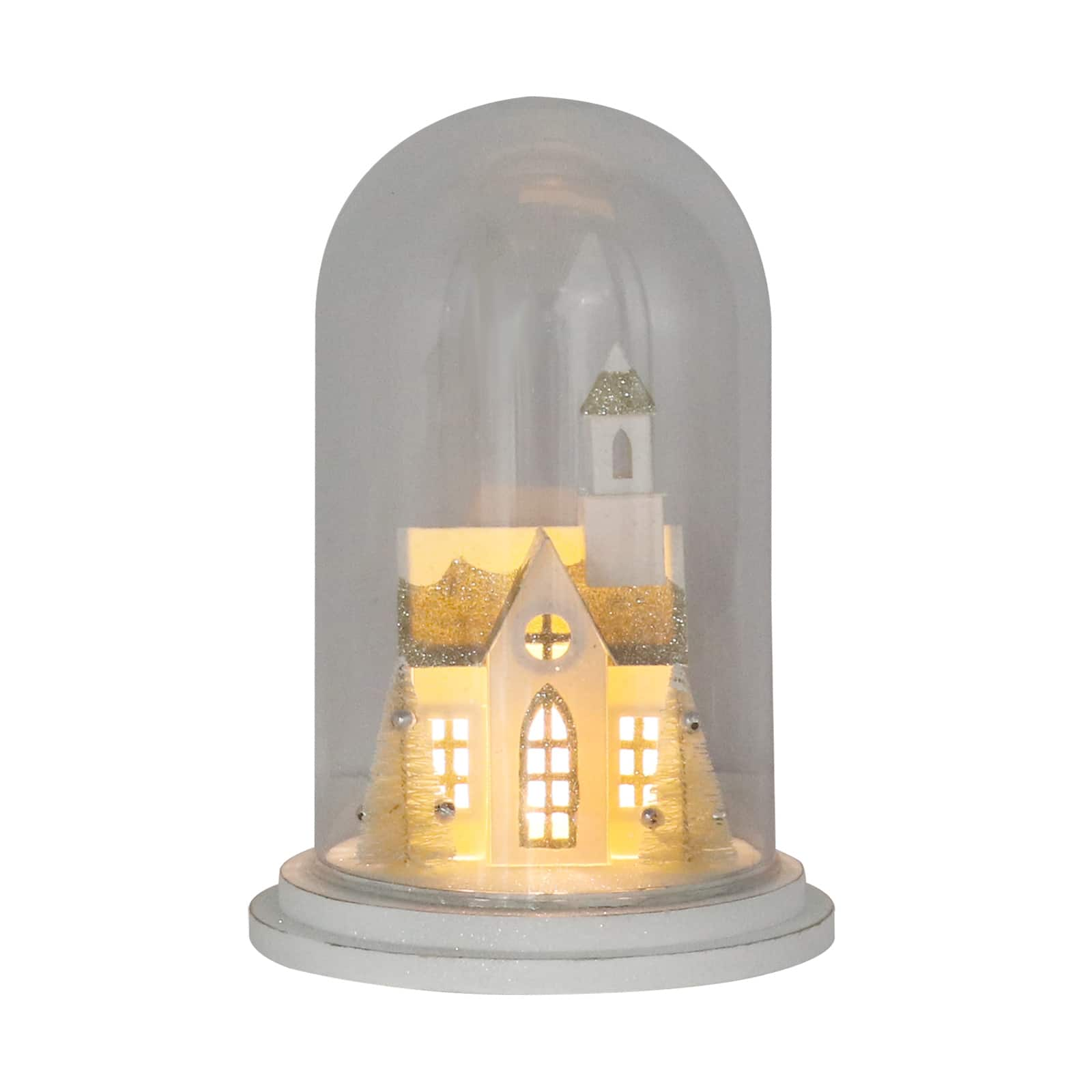 8.6&#x22; Pre-Lit Church Cloche Decoration by Ashland&#xAE;