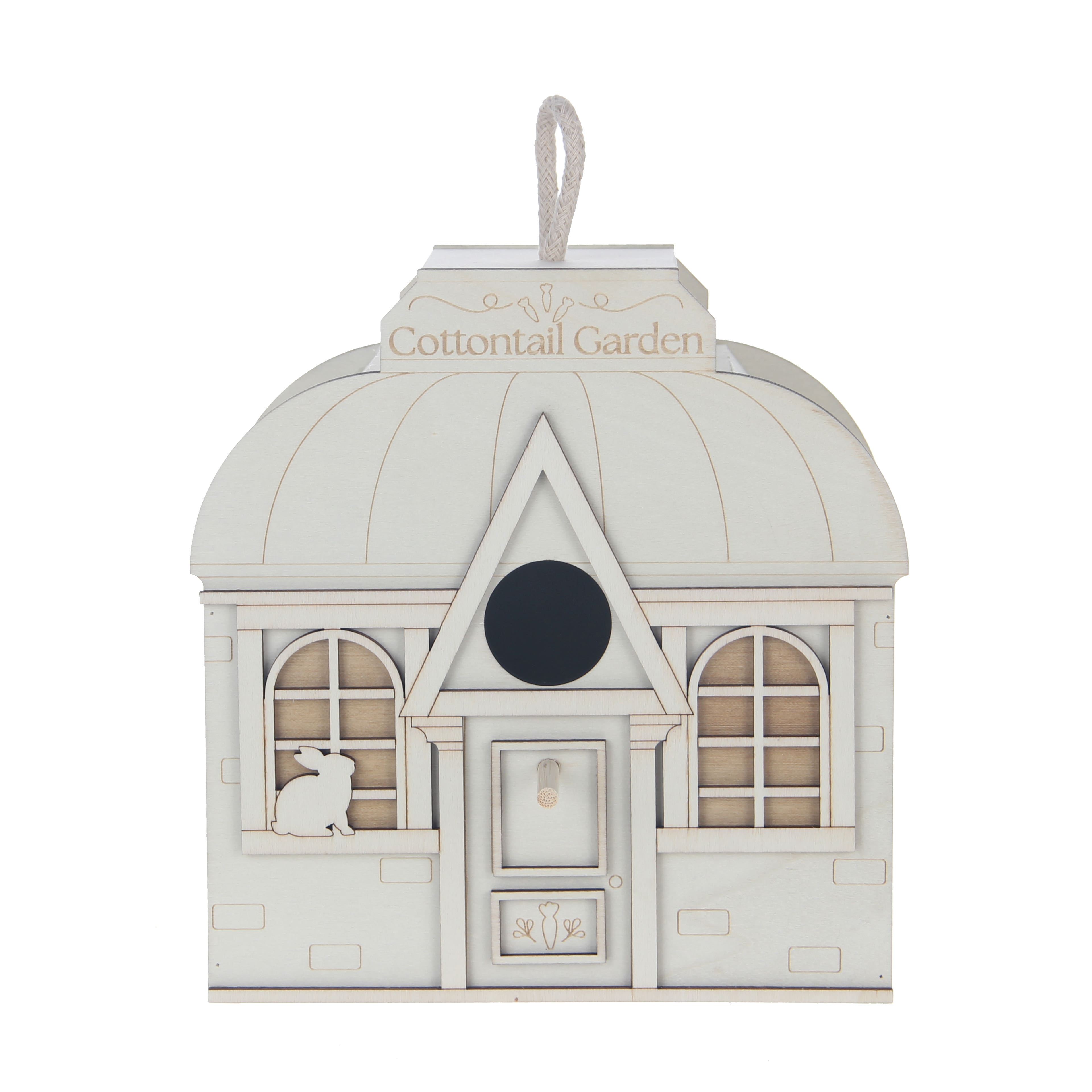 7&#x22; DIY Greenhouse Plywood Birdhouse by Make Market&#xAE;