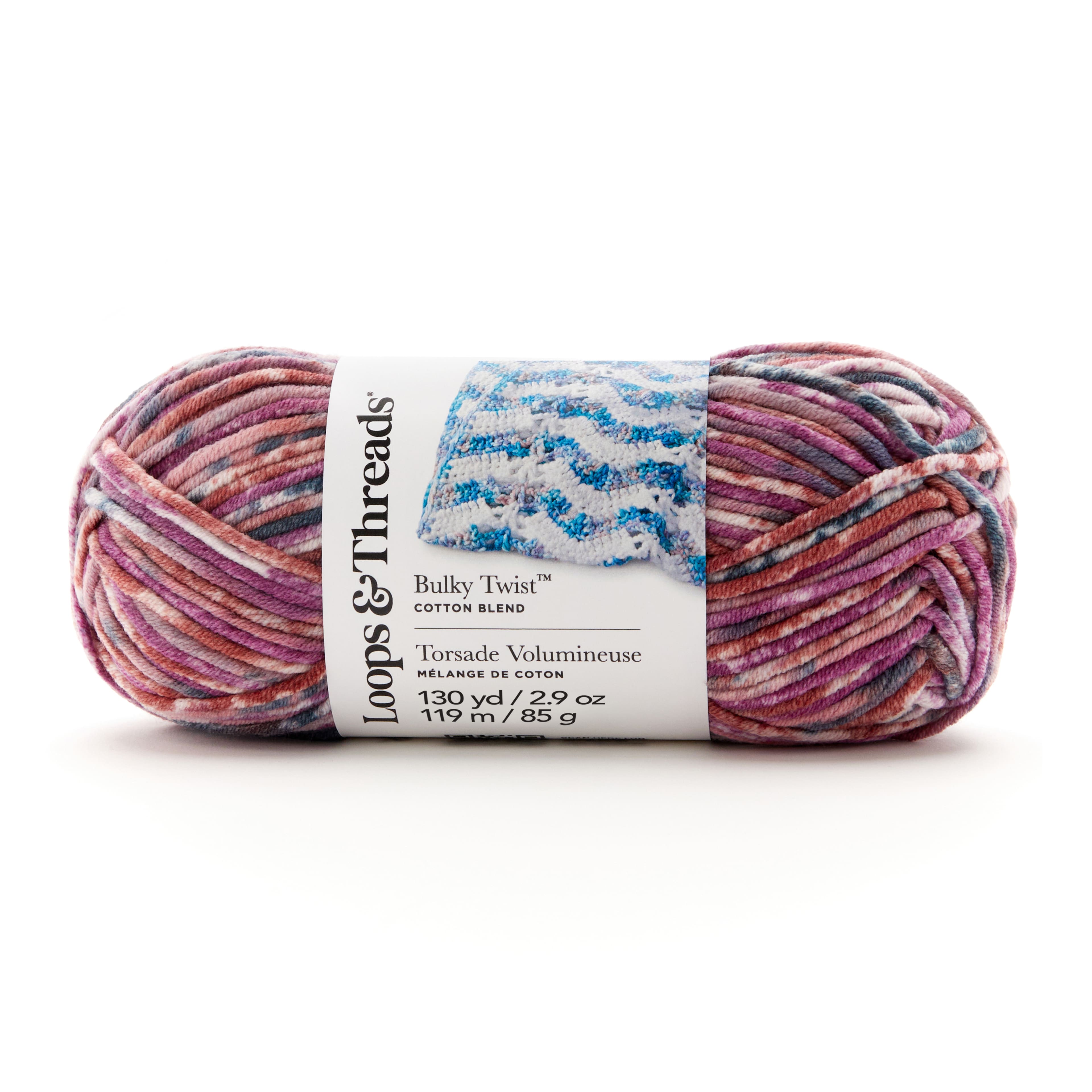 Bulky Twist™ Multi Yarn by Loops & Threads® | Michaels