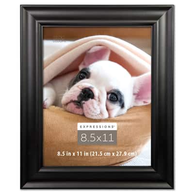 Expressions™  8.5" x 11" Black Document Frame by Studio Décor® image