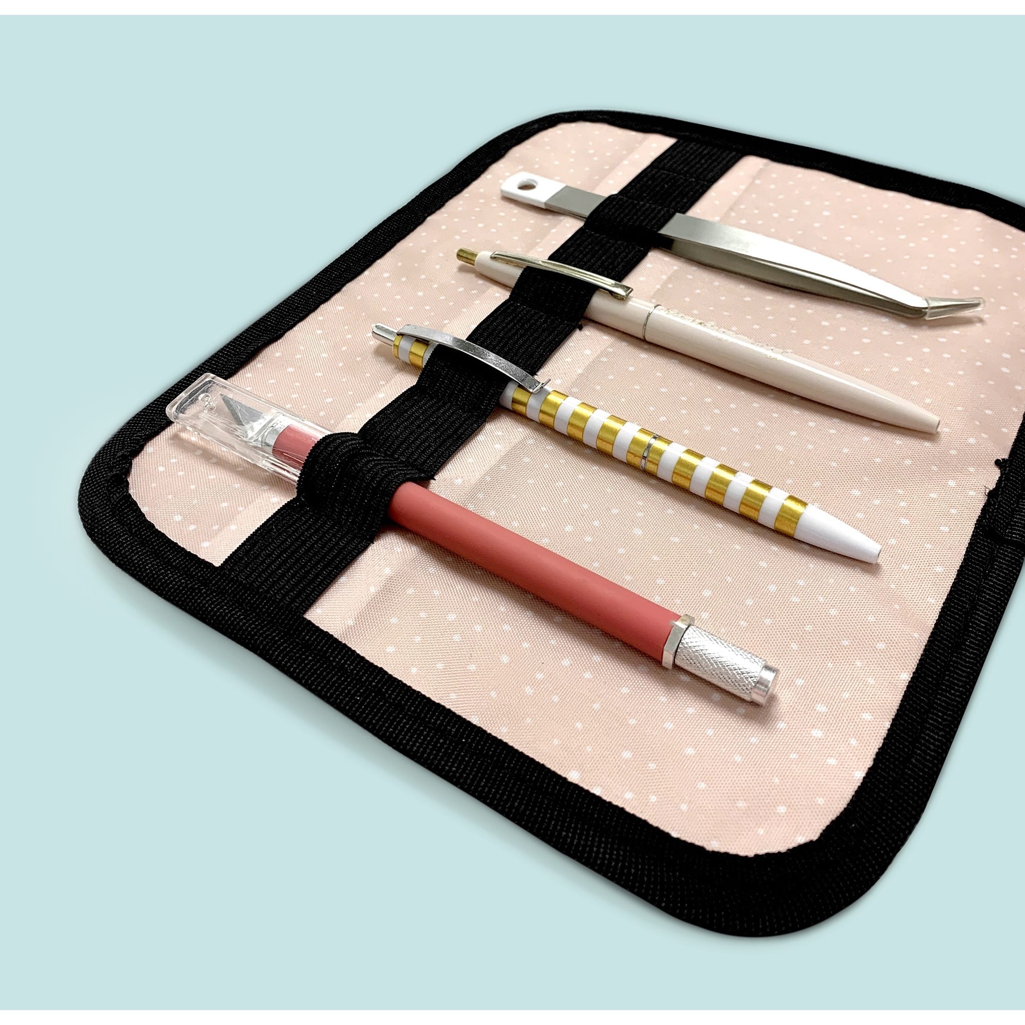 We R Memory Keepers® Pink & Gray Crafter's Machine Tote