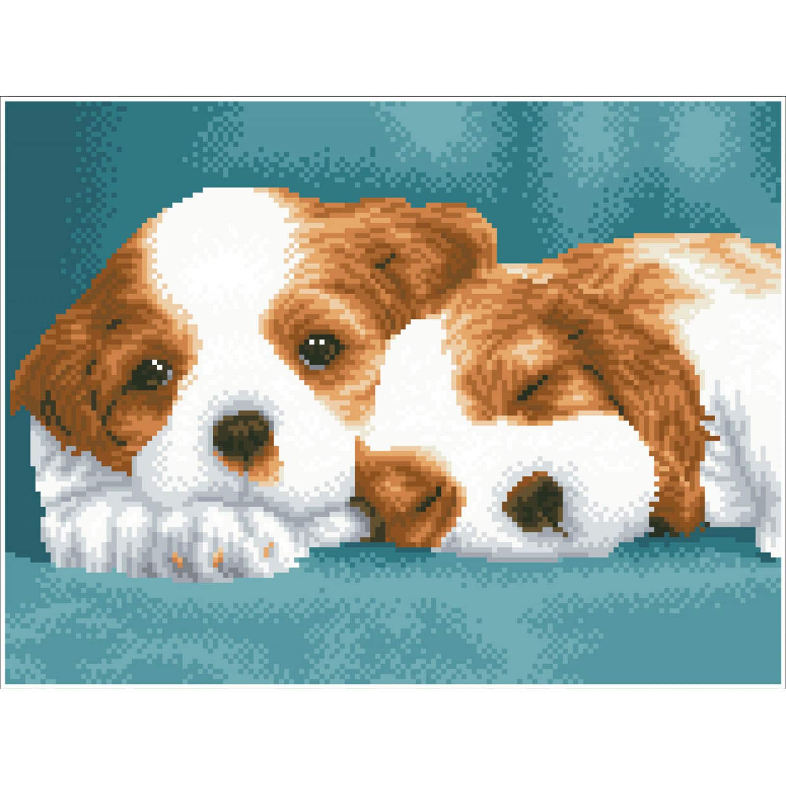 Diamond Dotz&#xAE; Intermediate Little Champs Diamond Painting Kit