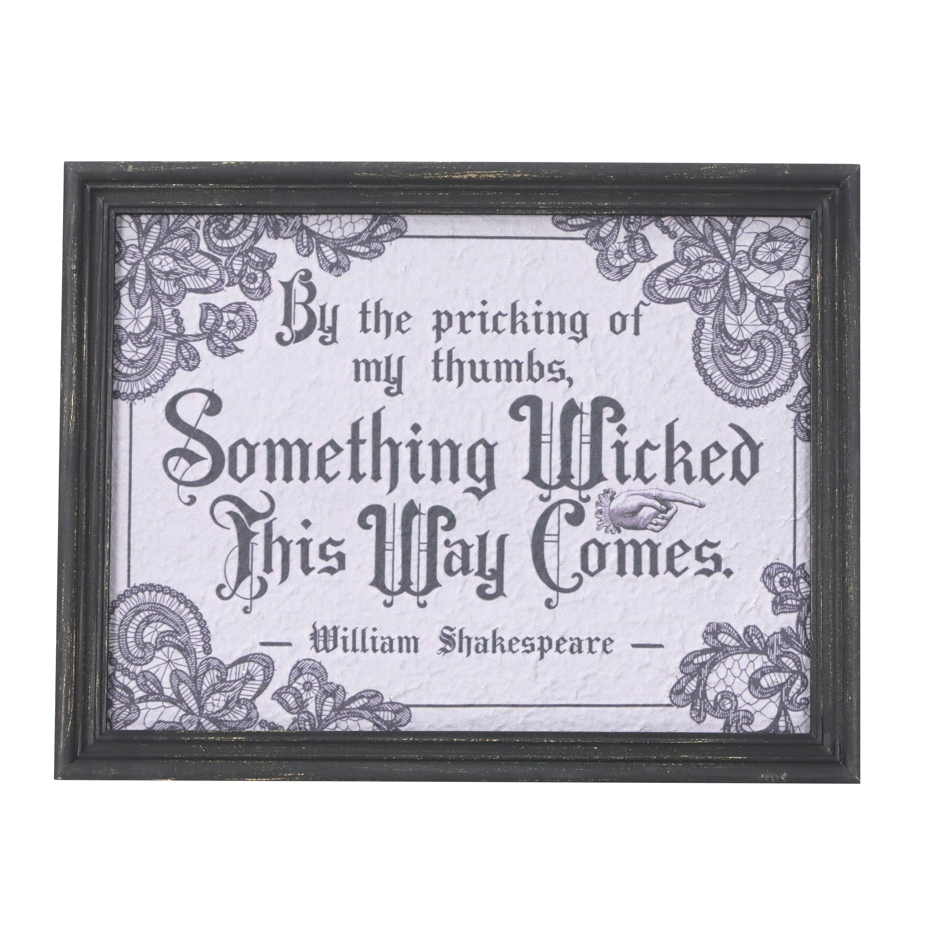 14&#x22; Something Wicked Wall D&#xE9;cor by Ashland&#xAE;