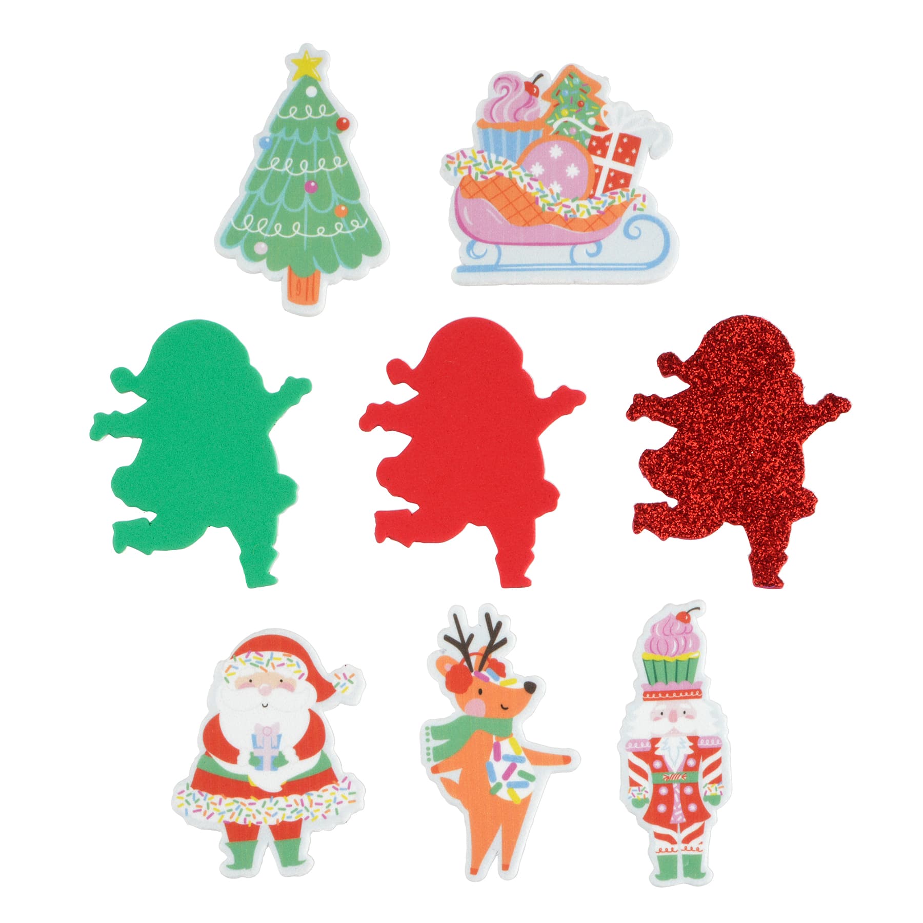 Traditional Christmas Foam Stickers by Creatology&#x2122;