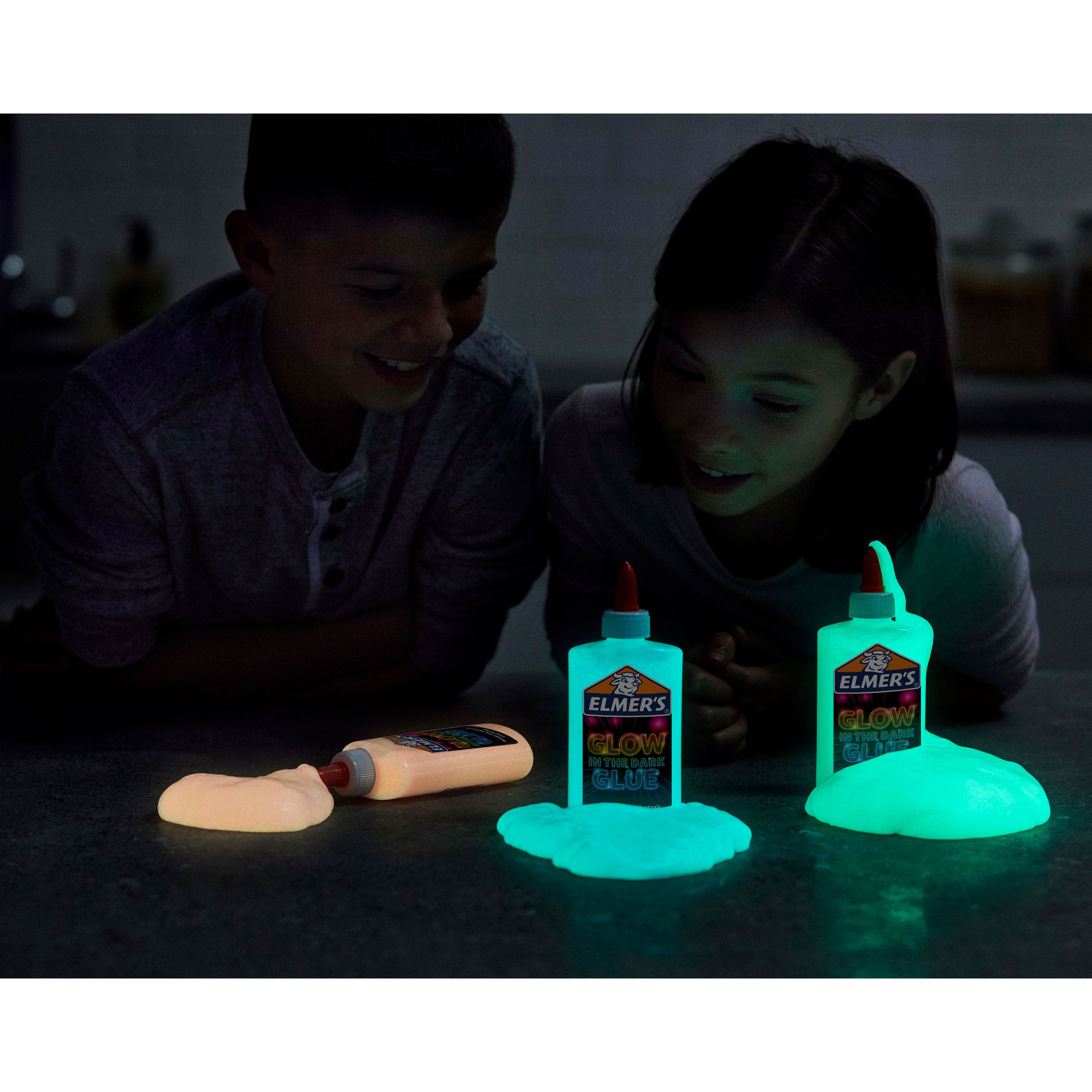 Elmers Brand Mega Slime Kit: Make Glow In The Dark, Color, and Clear Slimes  26000185493