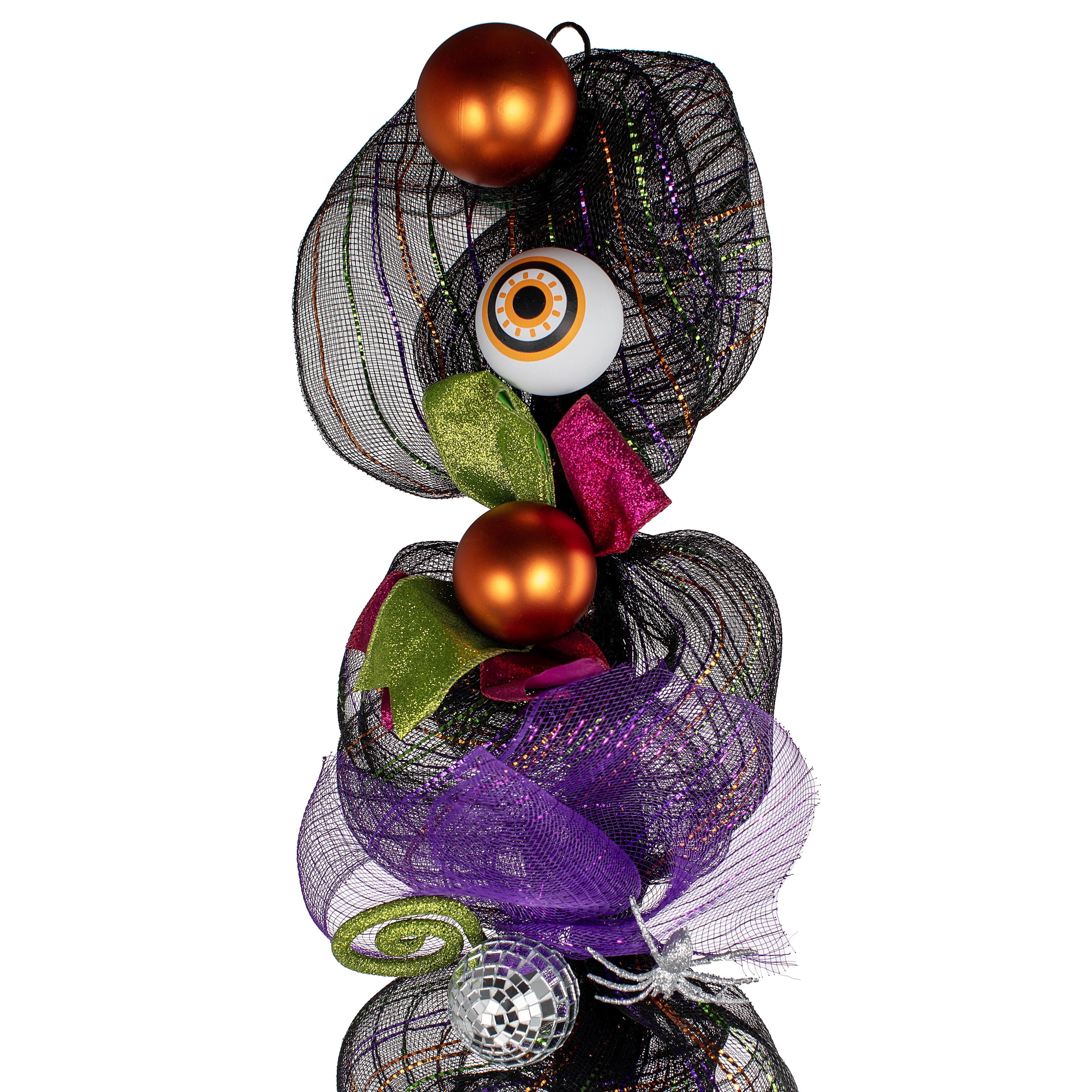 6ft. Eyeball &#x26; Ornament Mesh Garland by Ashland&#xAE;
