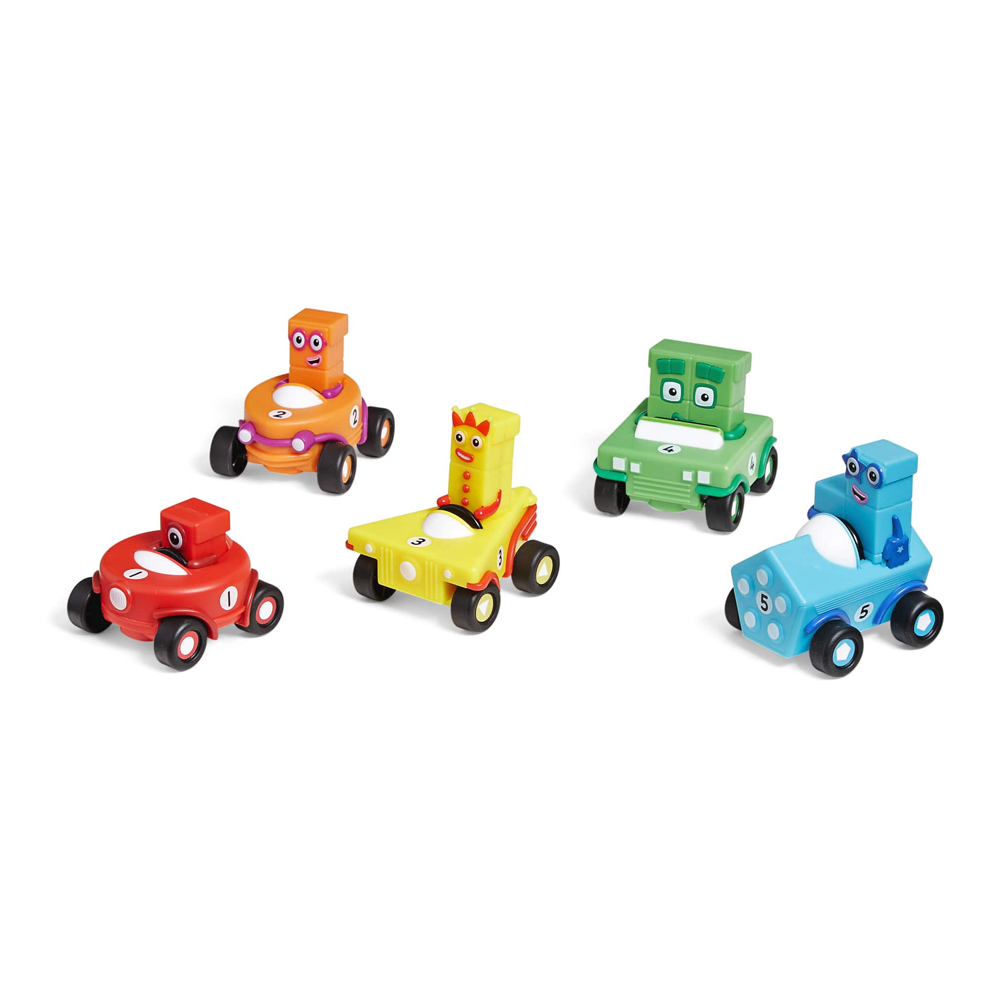 hand2mind Numberblocks&#xAE; Mini Vehicles Play Set
