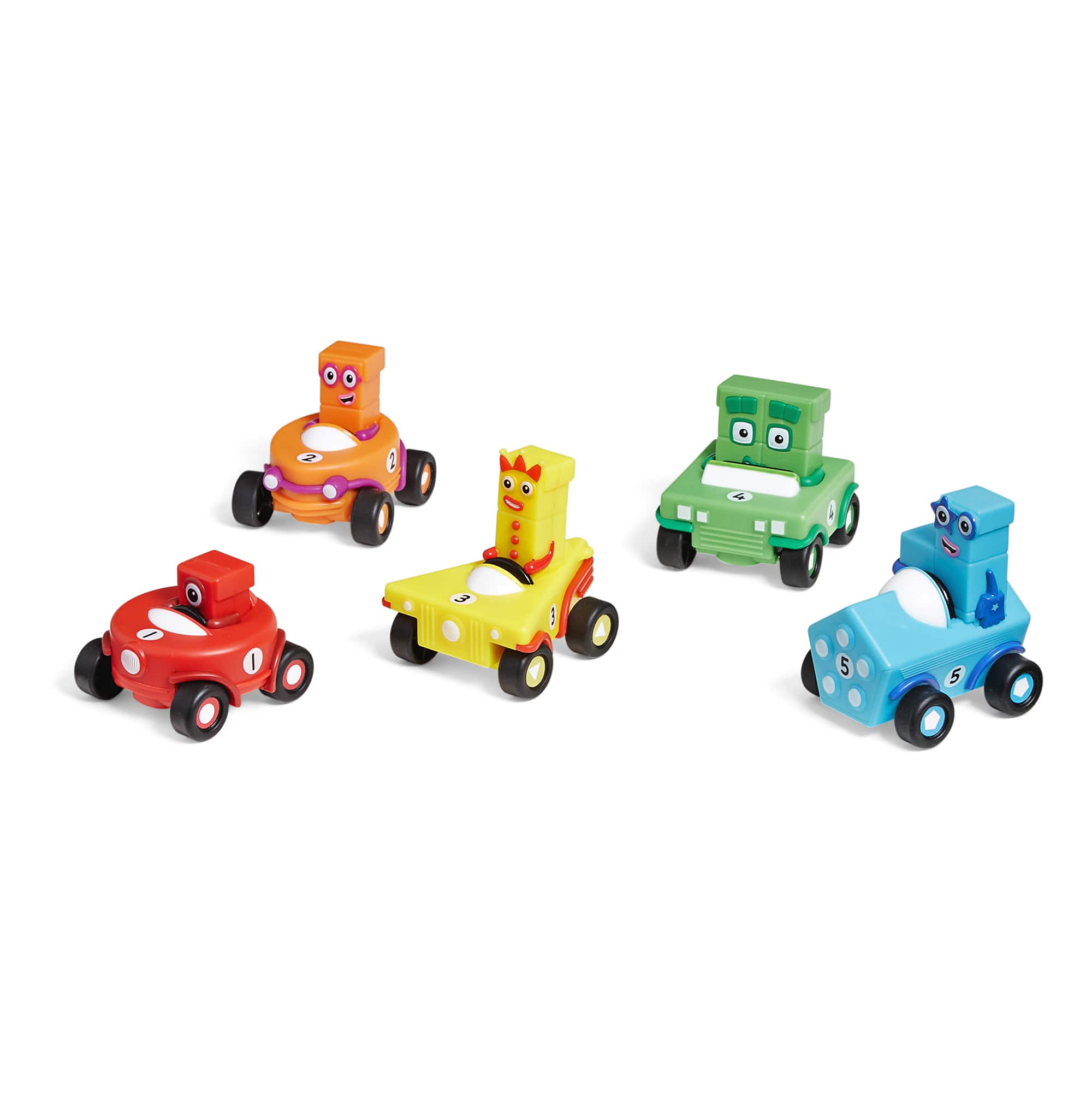 hand2mind Numberblocks® Mini Vehicles Play Set