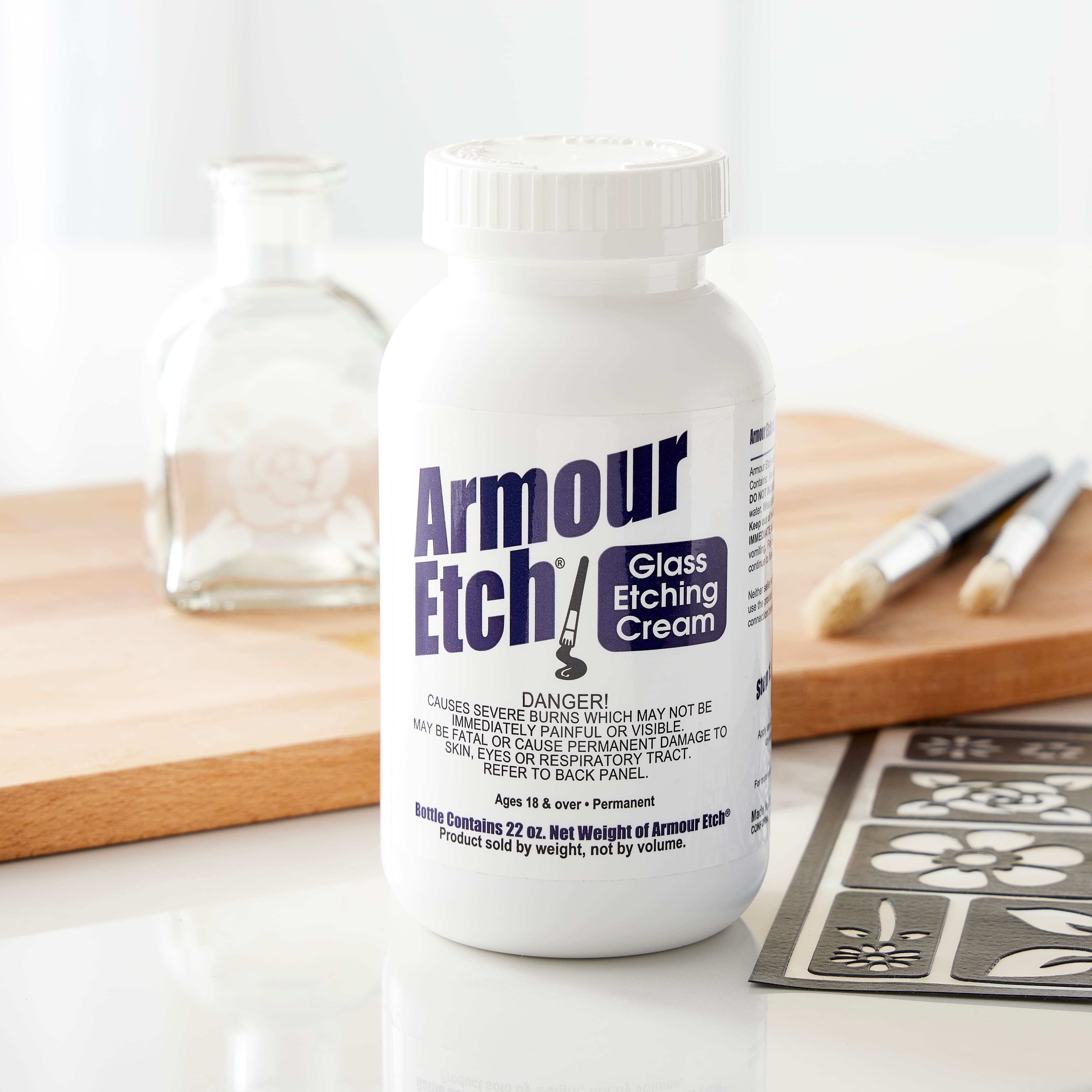 Armour Etch® Glass Etching Cream | Michaels