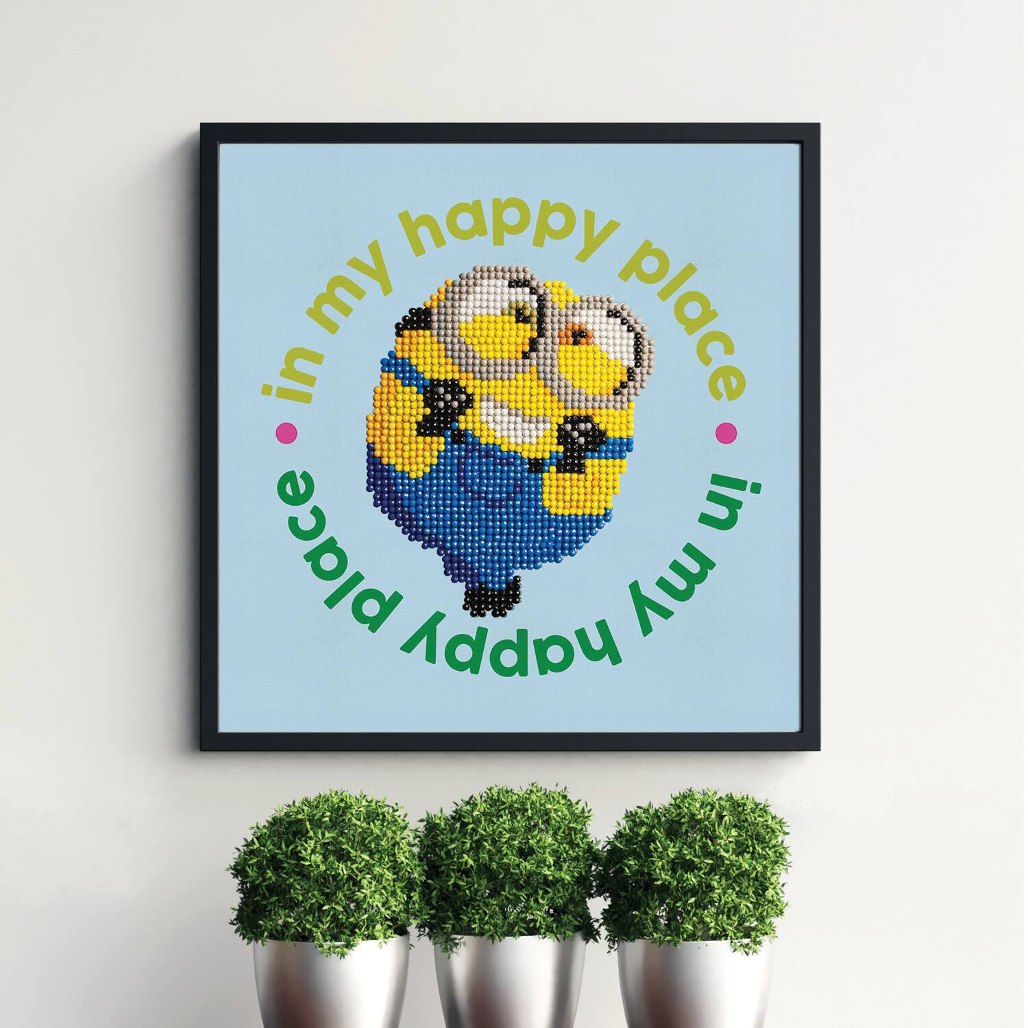 Camelot® Dots Happy Minion Diamond Painting Kit