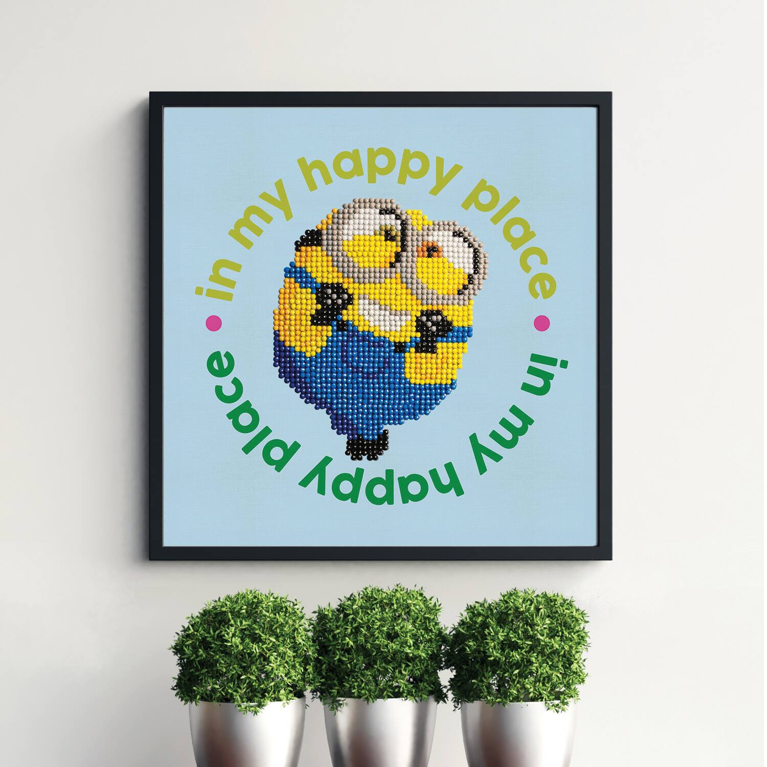 Camelot&#xAE; Dots Happy Minion Diamond Painting Kit