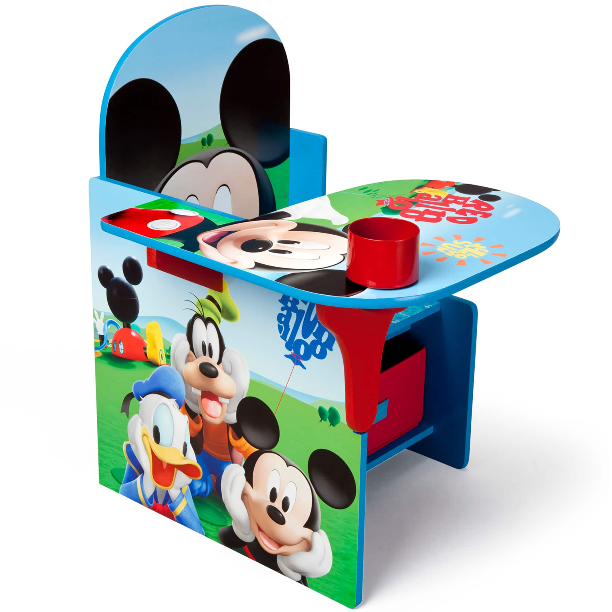 Disney&#xAE; Mickey Mouse Chair Desk with Storage Bin