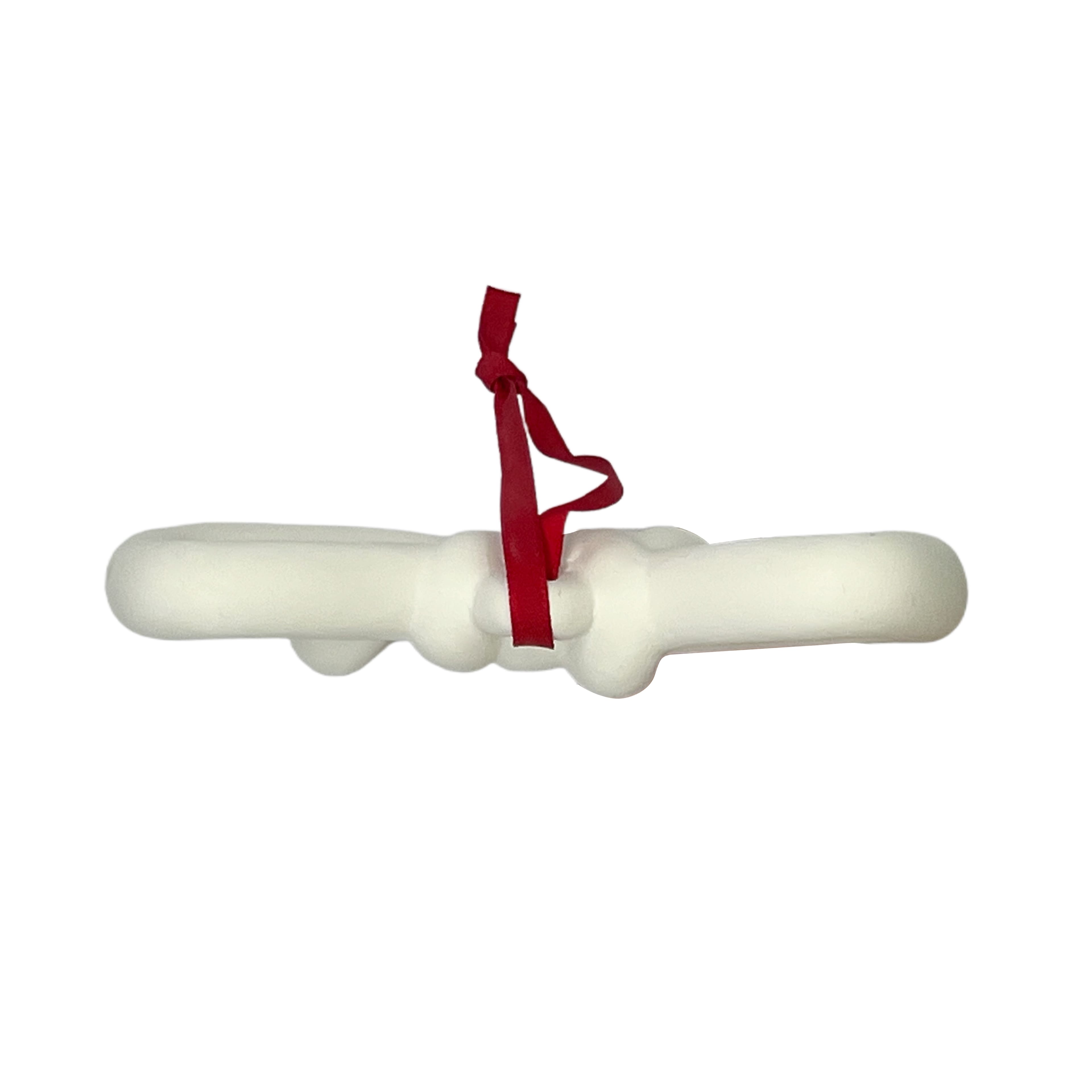 4.5&#x22; DIY Ceramic Bow Ornament by Make Market&#xAE;