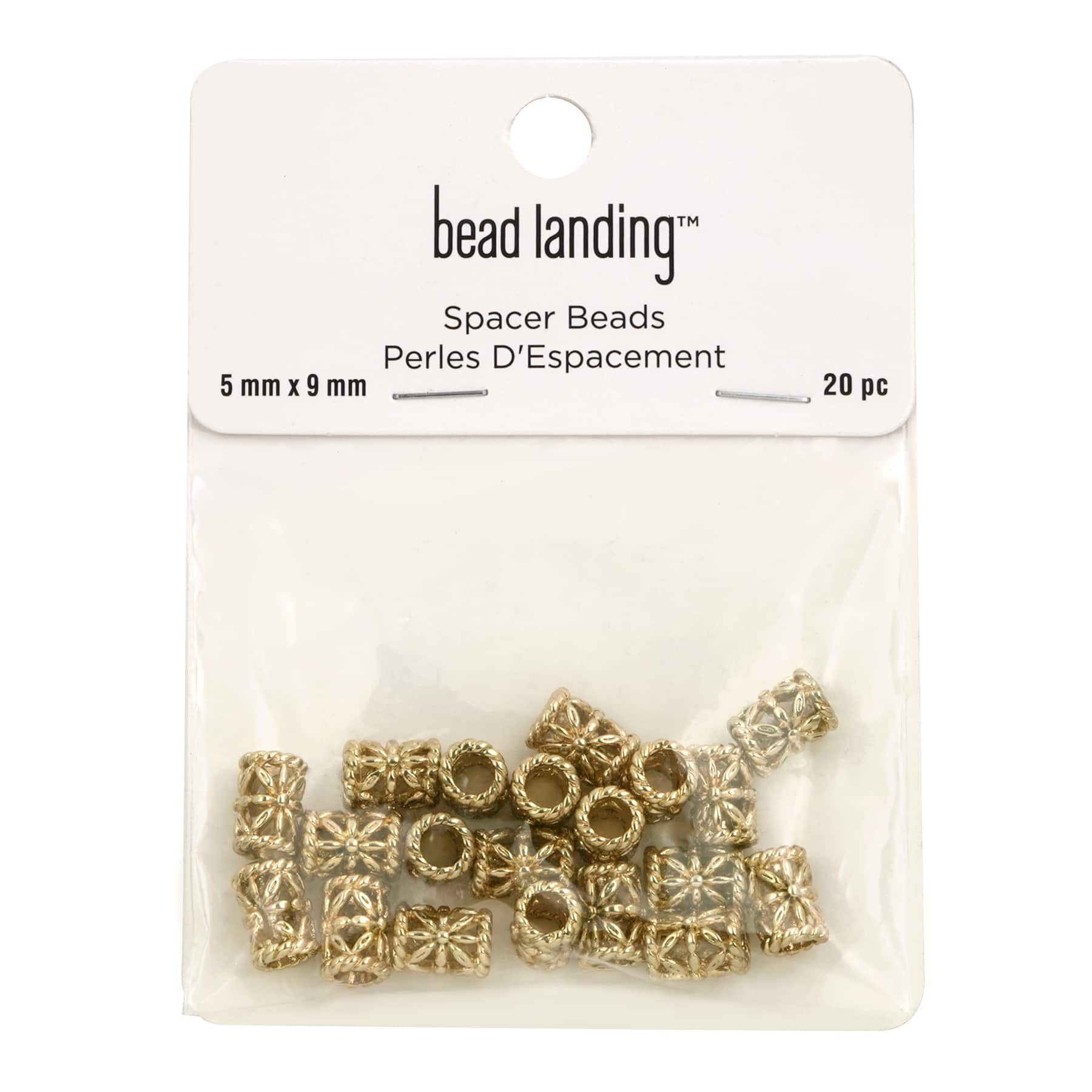 Filigree Tube Spacer Beads, 20ct. by Bead Landing&#x2122;