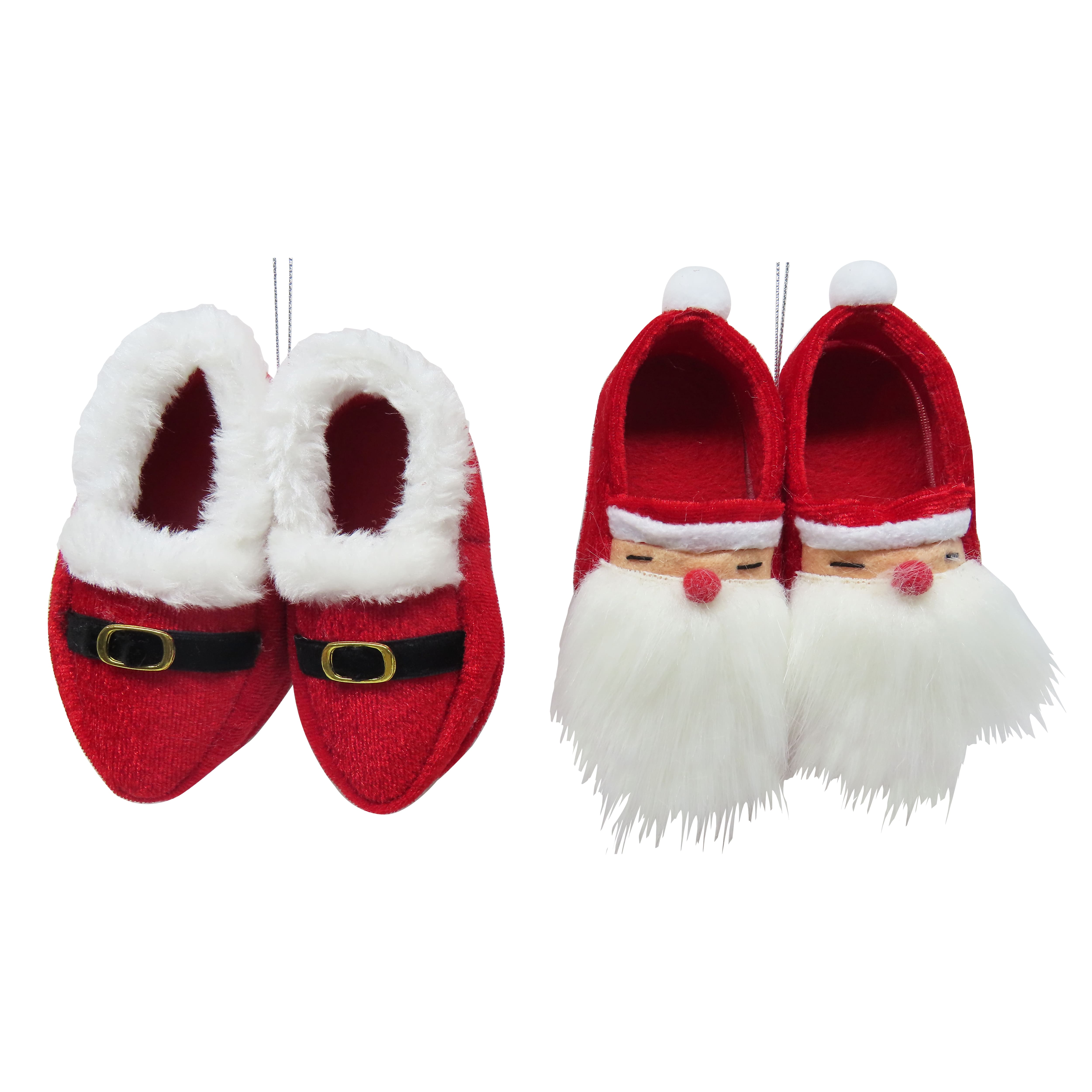 Assorted 4&#x22; Santa Shoes Ornament, 1pc. by Ashland&#xAE;