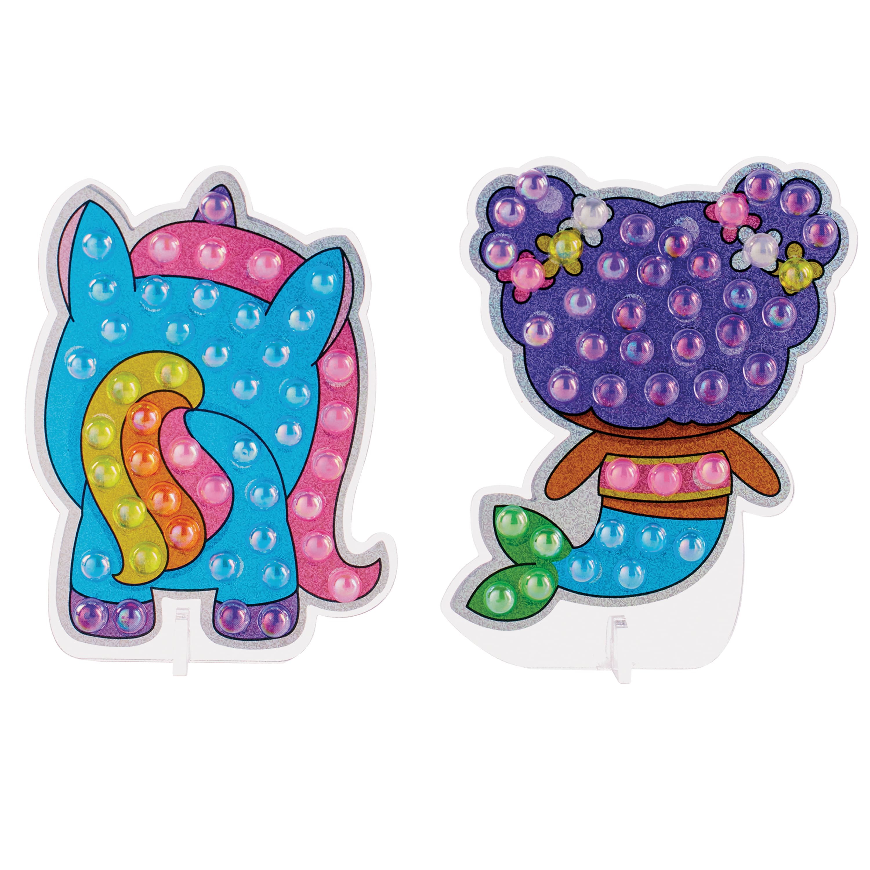 Creativity for Kids&#xAE; Bubble Gems&#x2122; Backpack Keychains Kit