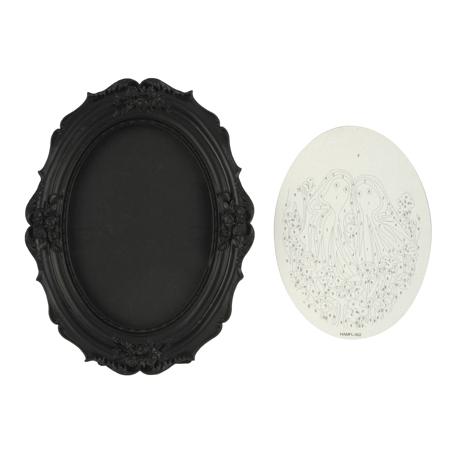 Mini Ghost Couple Framed Paint-by-Number Kit by Artist&#x27;s Loft&#xAE;