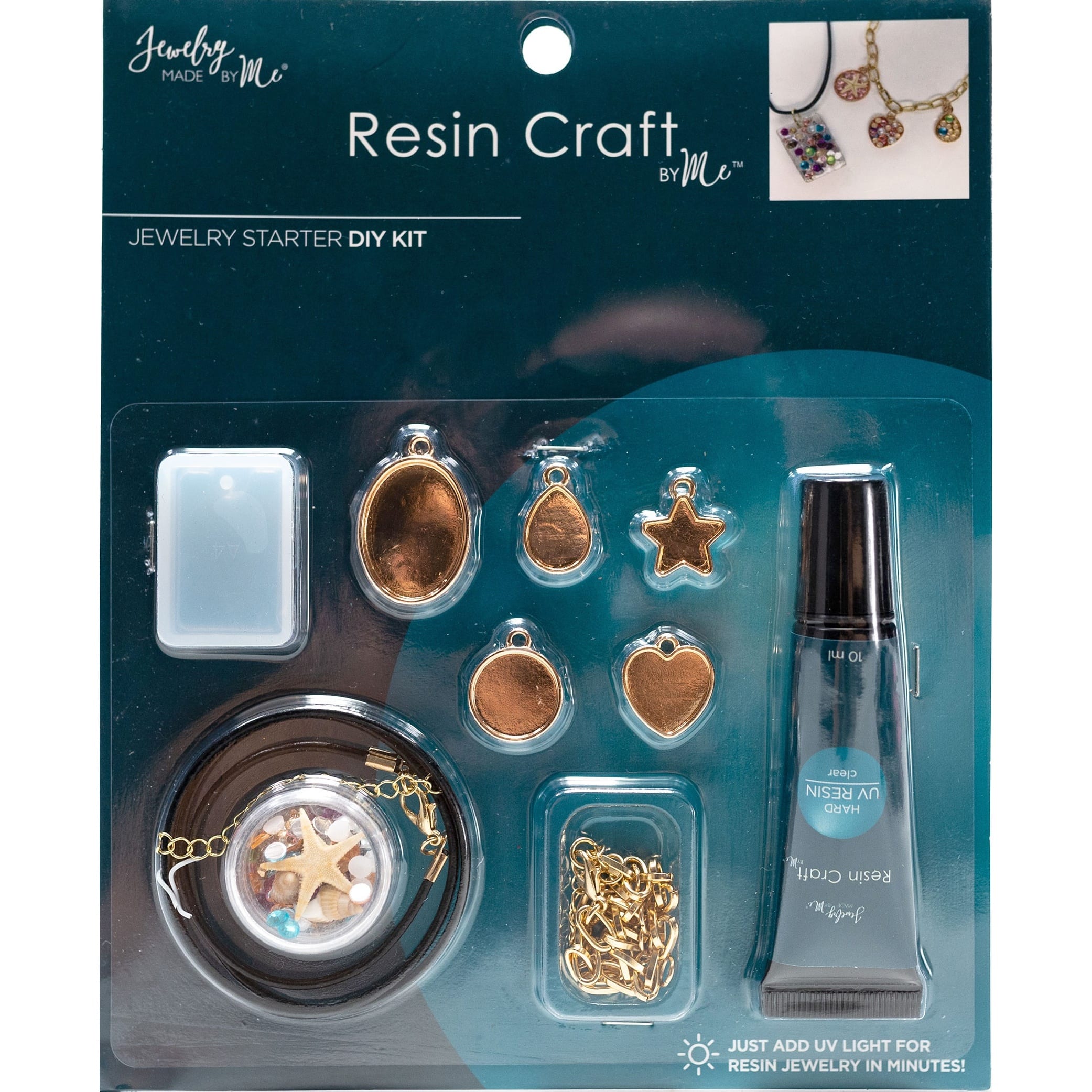 Hawaii Theme Resin Kit, UV Resin Kit, Resin Box, Resin Craft Kit