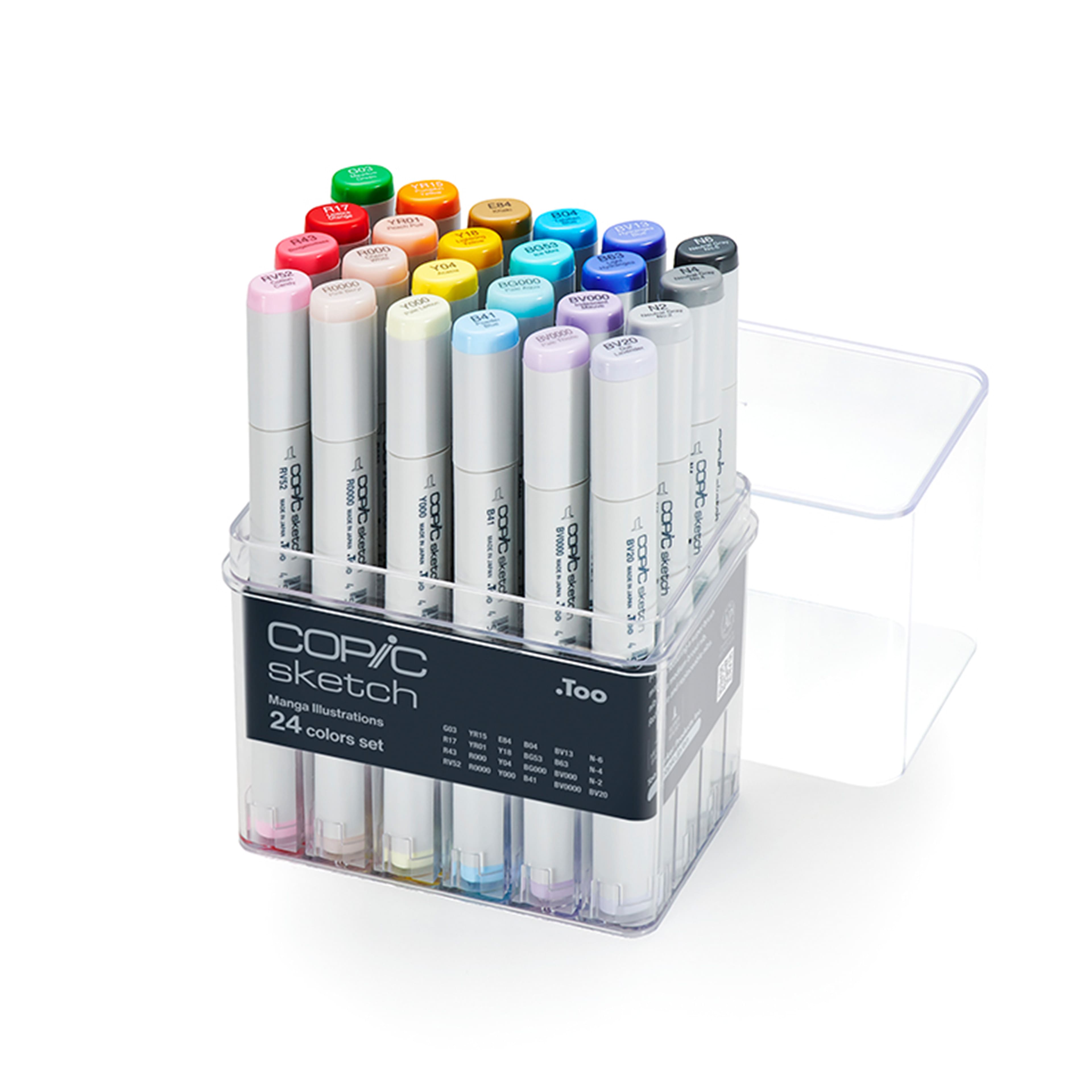 Copic&#xAE; Sketch 24 Piece Manga Illustration Set