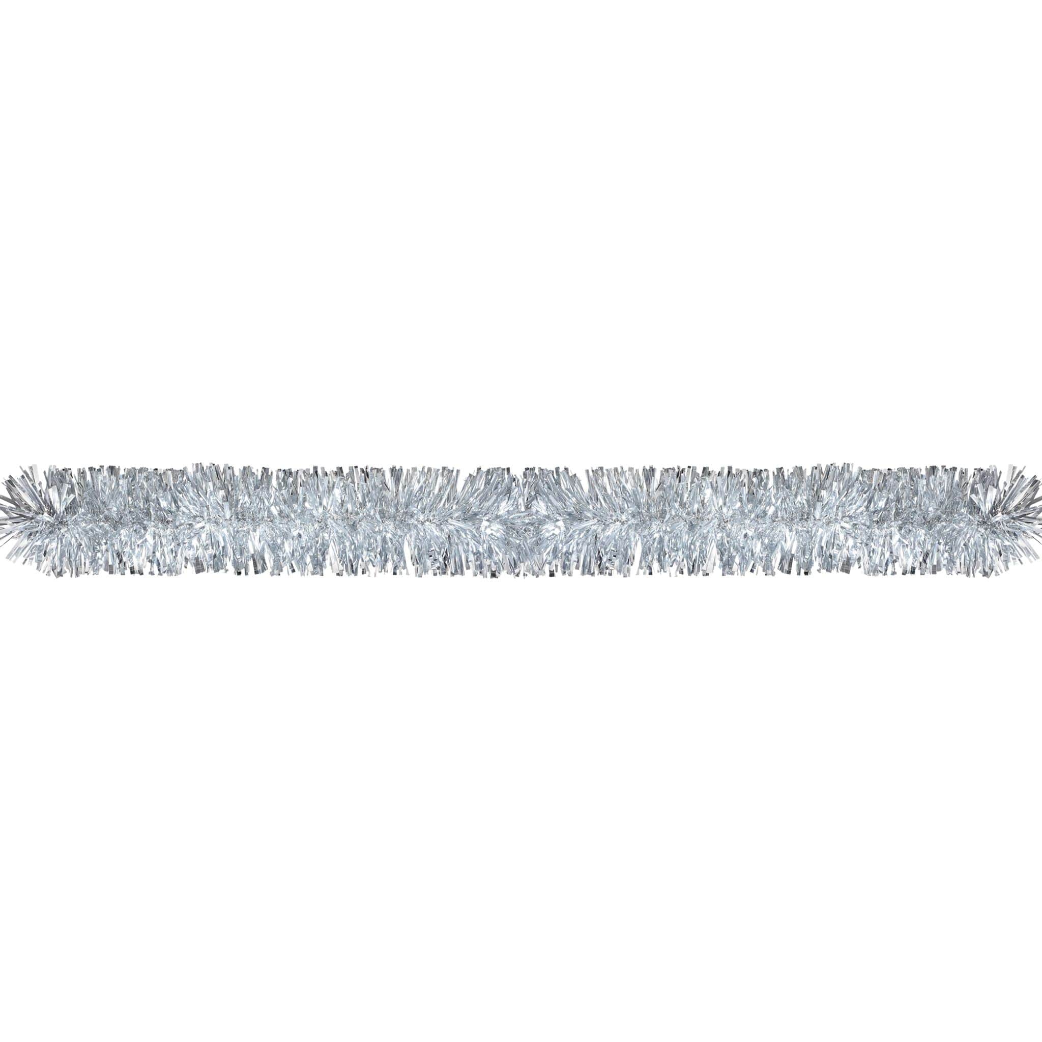 Christmas 9ft. Silver Tinsel Giant Garland