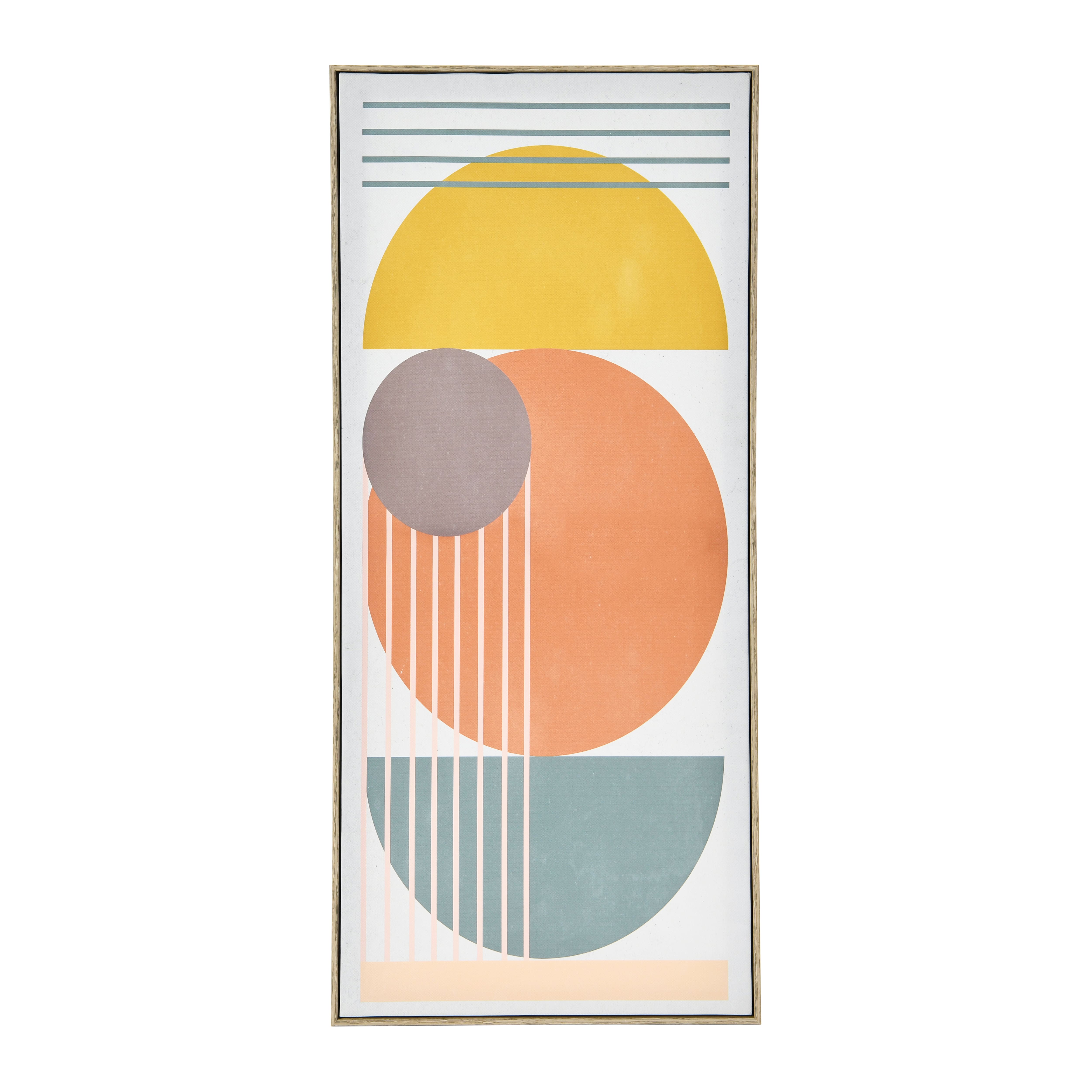 Hello Honey® Framed Modern Abstract Canvas