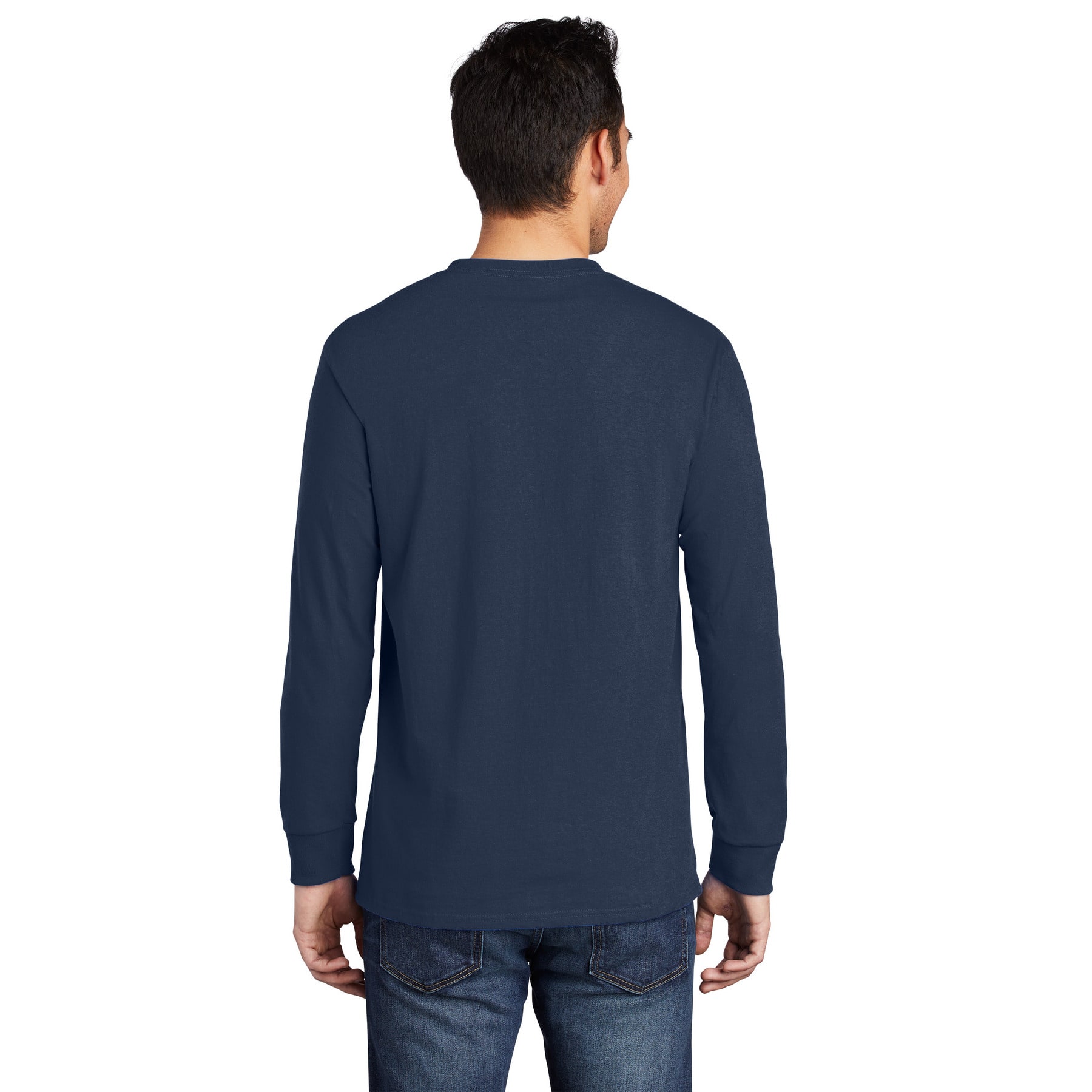 Port & Company® Long Sleeve Essential Pocket T-Shirt