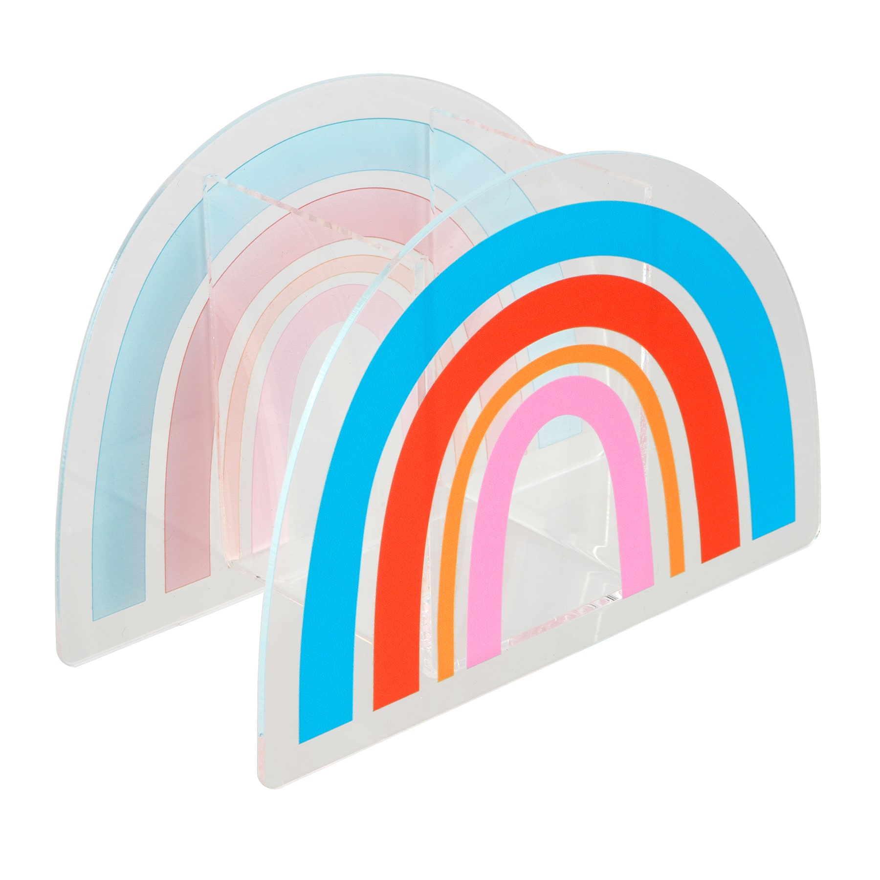 Assorted Retro Acrylic Pen Holder, 1pc. by Fab Finds