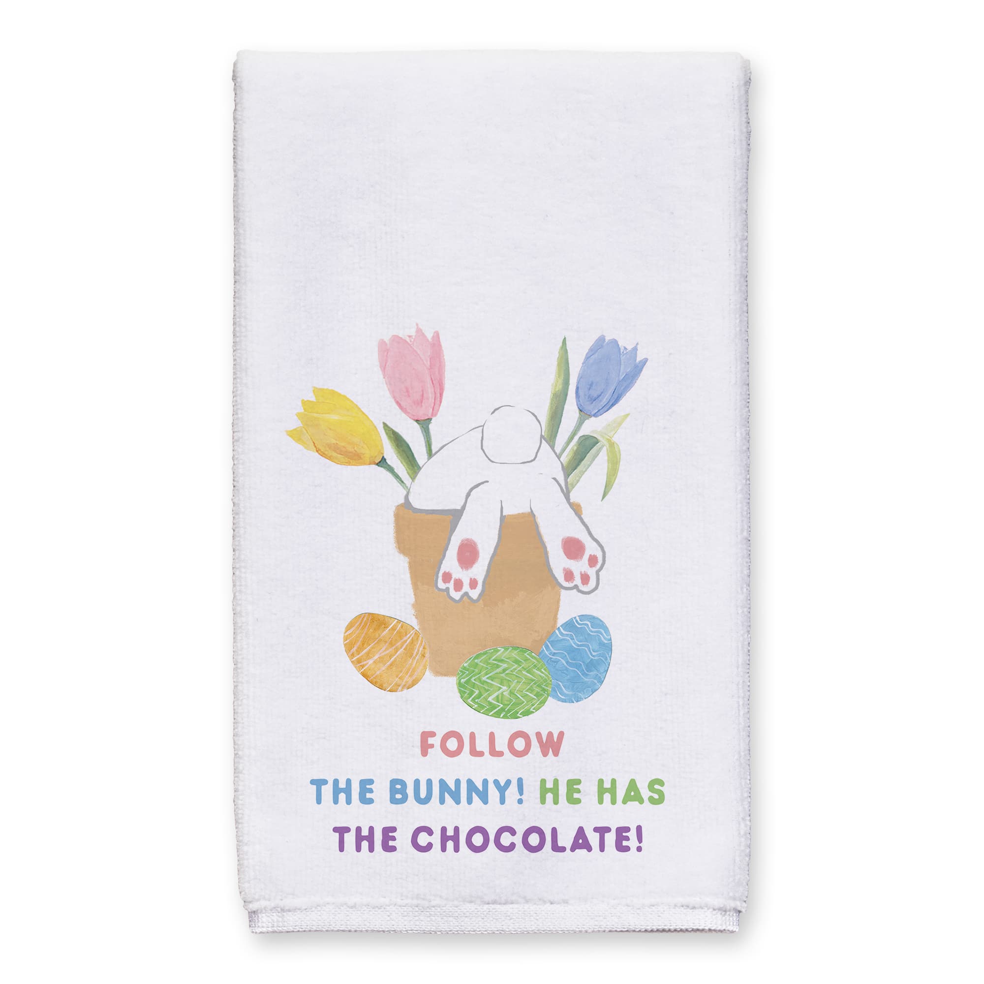Bunny Feet 16" x 25" Tea Towel - Set of 2