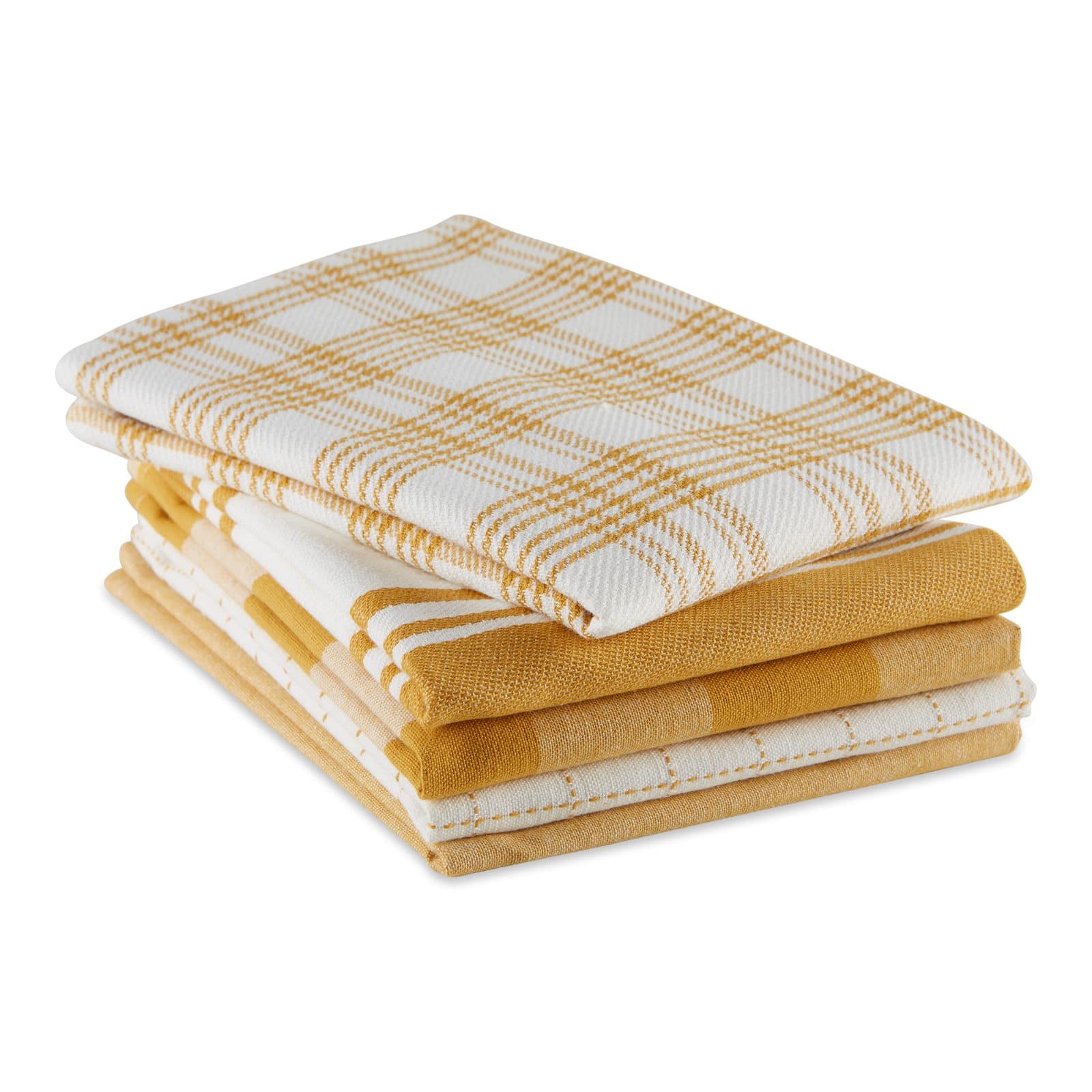 DII&#xAE; Honey Gold Everyday Dish Towels, 5ct.