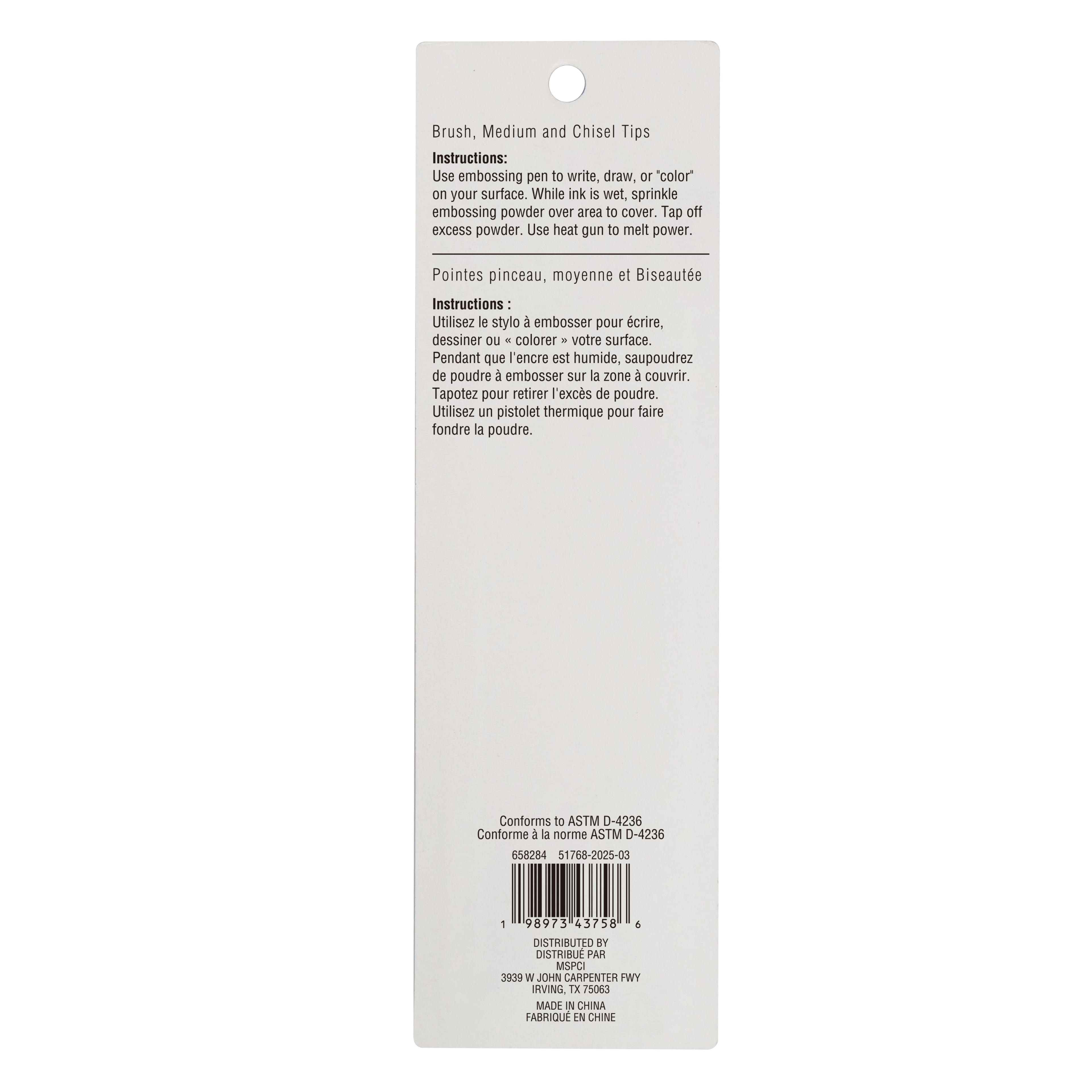 Embossing Pens by Recollections&#x2122;, 3ct.