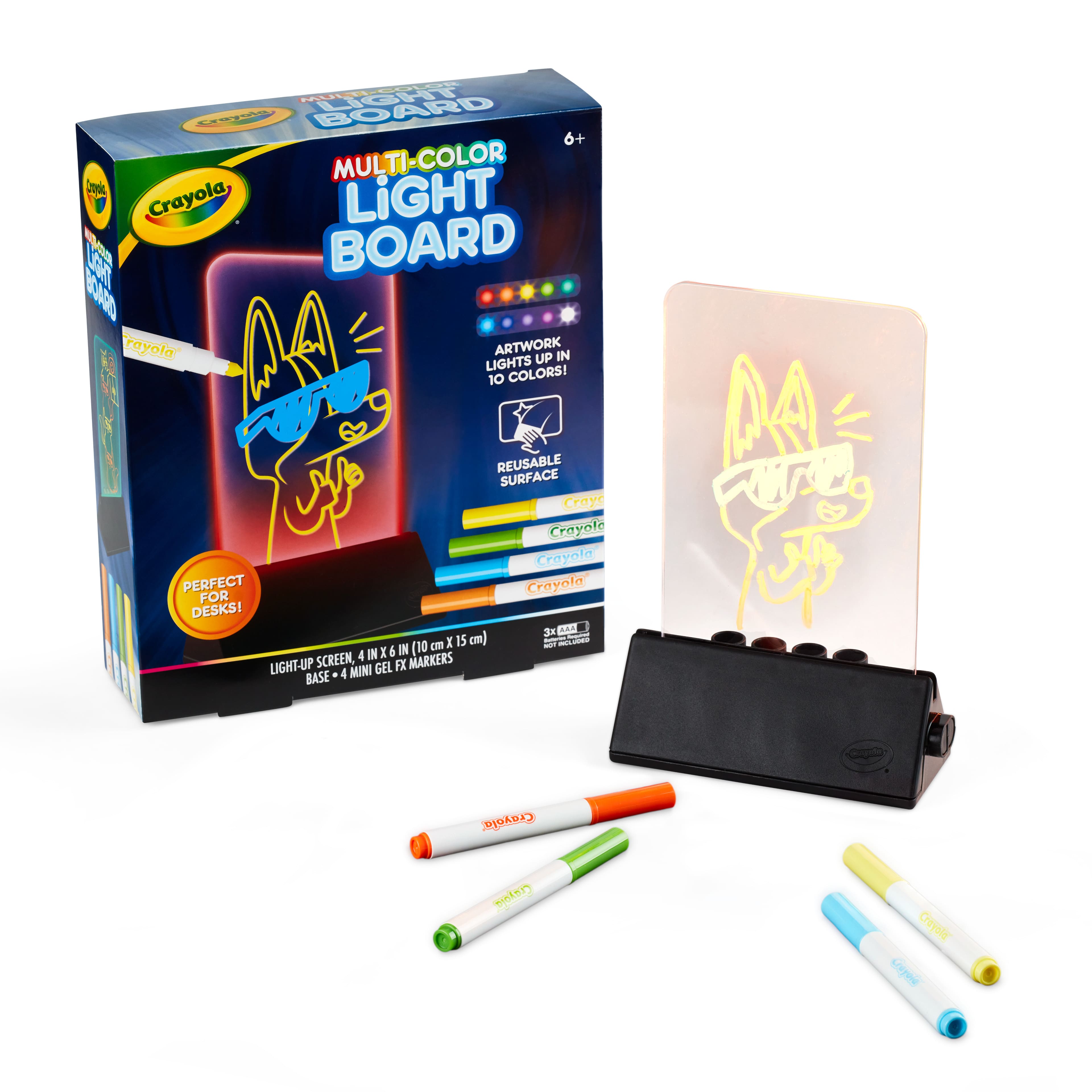 Crayola&#xAE; Multi-Color Light Board Set