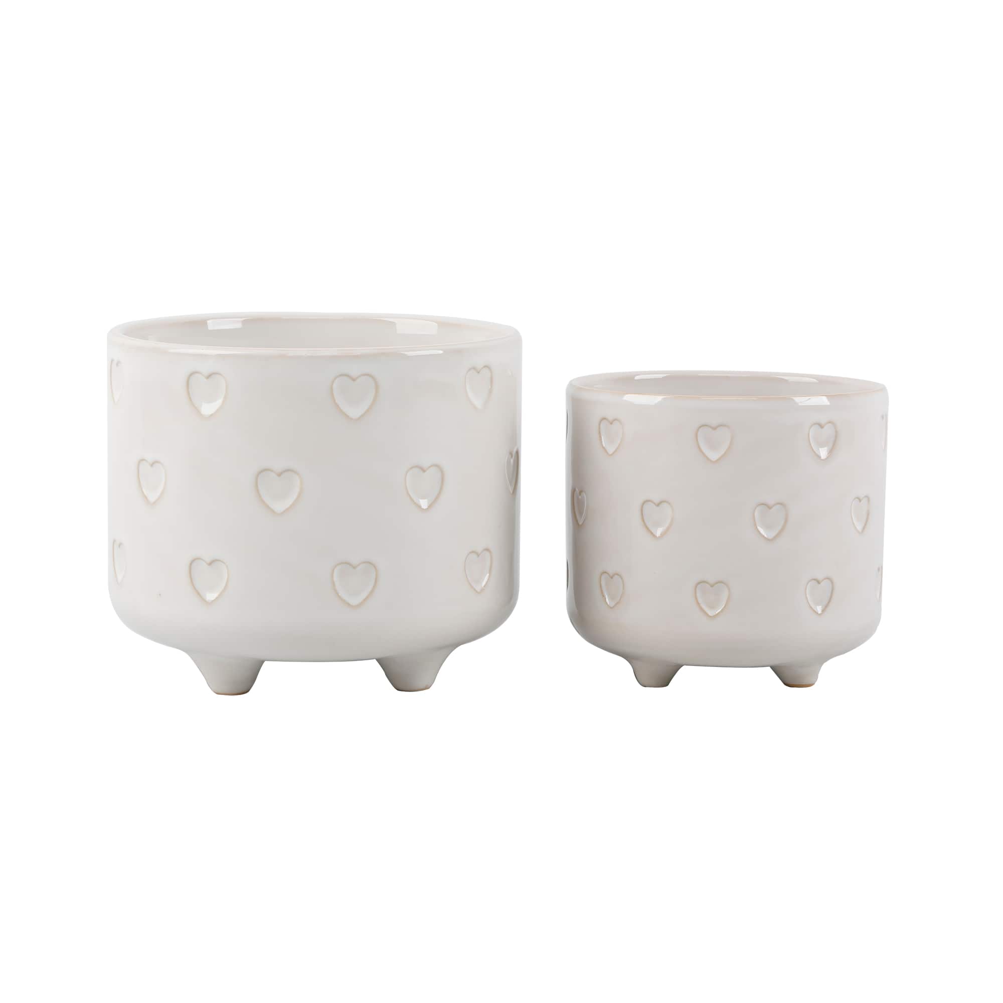 Flora Bunda® Hearts Footed Ceramic Set