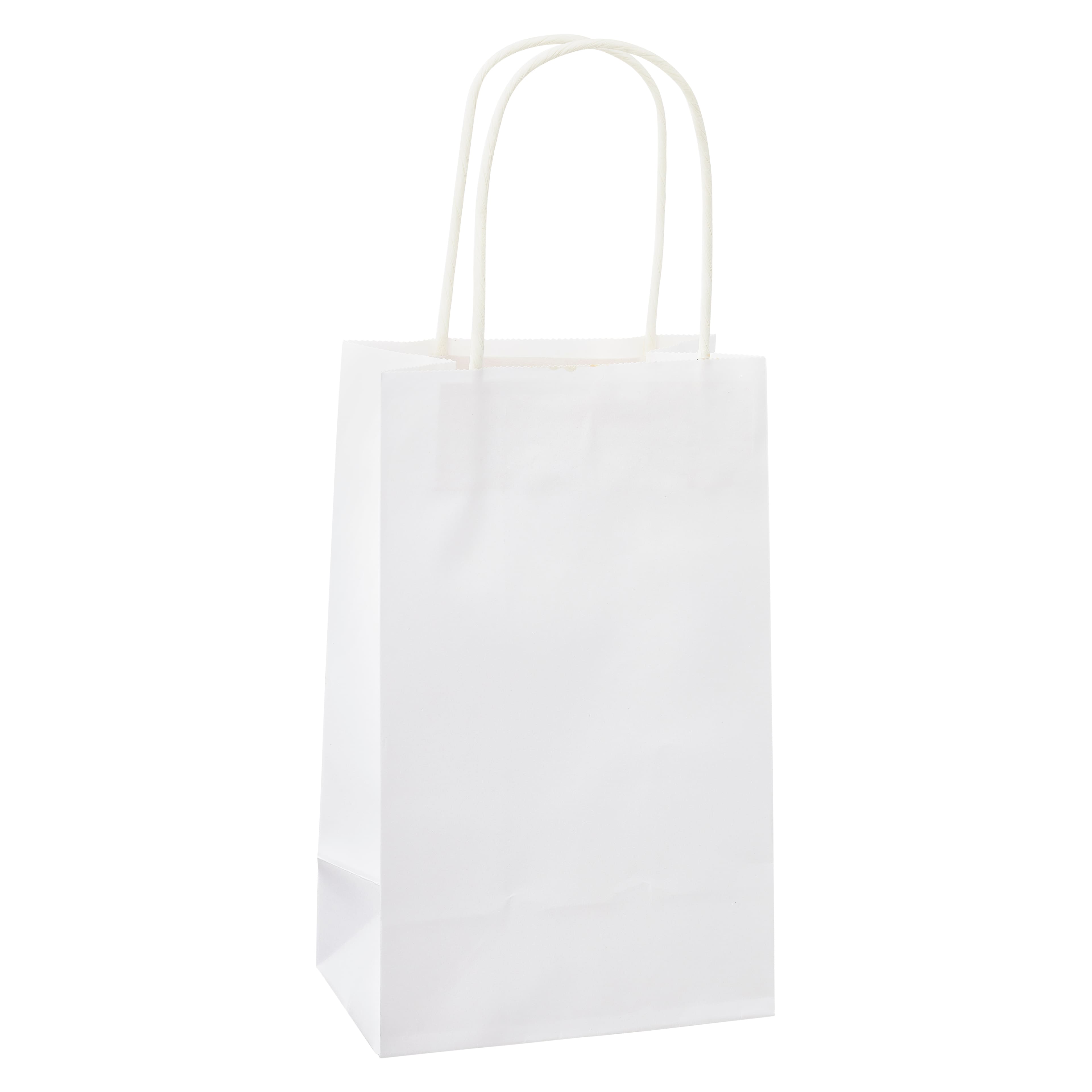 Choice 10 x 5 x 13 Natural Kraft Paper Customizable Shopping Bag with  Handles - 250/Case