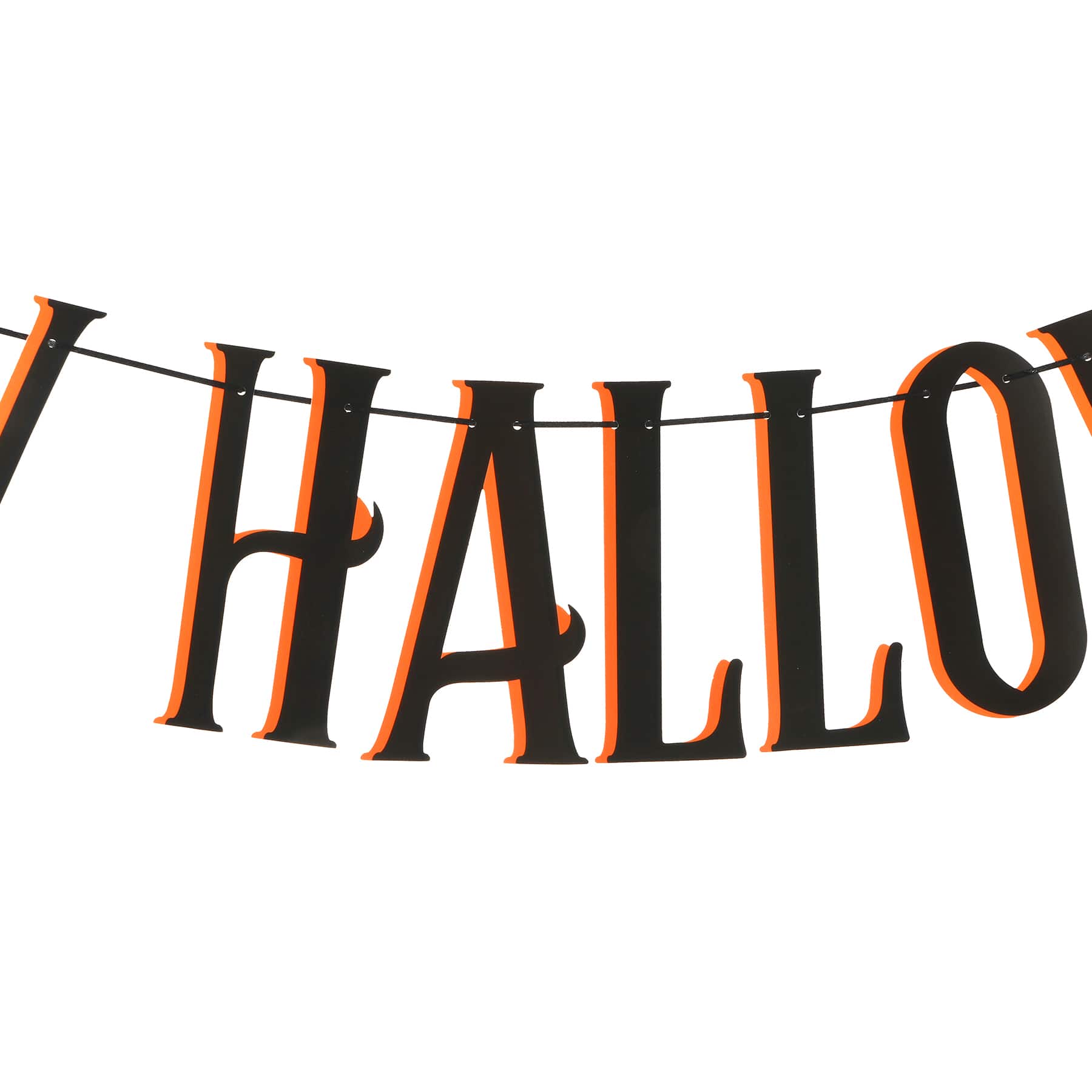 6ft. Happy Halloween Paper Banner by Celebrate It&#x2122;