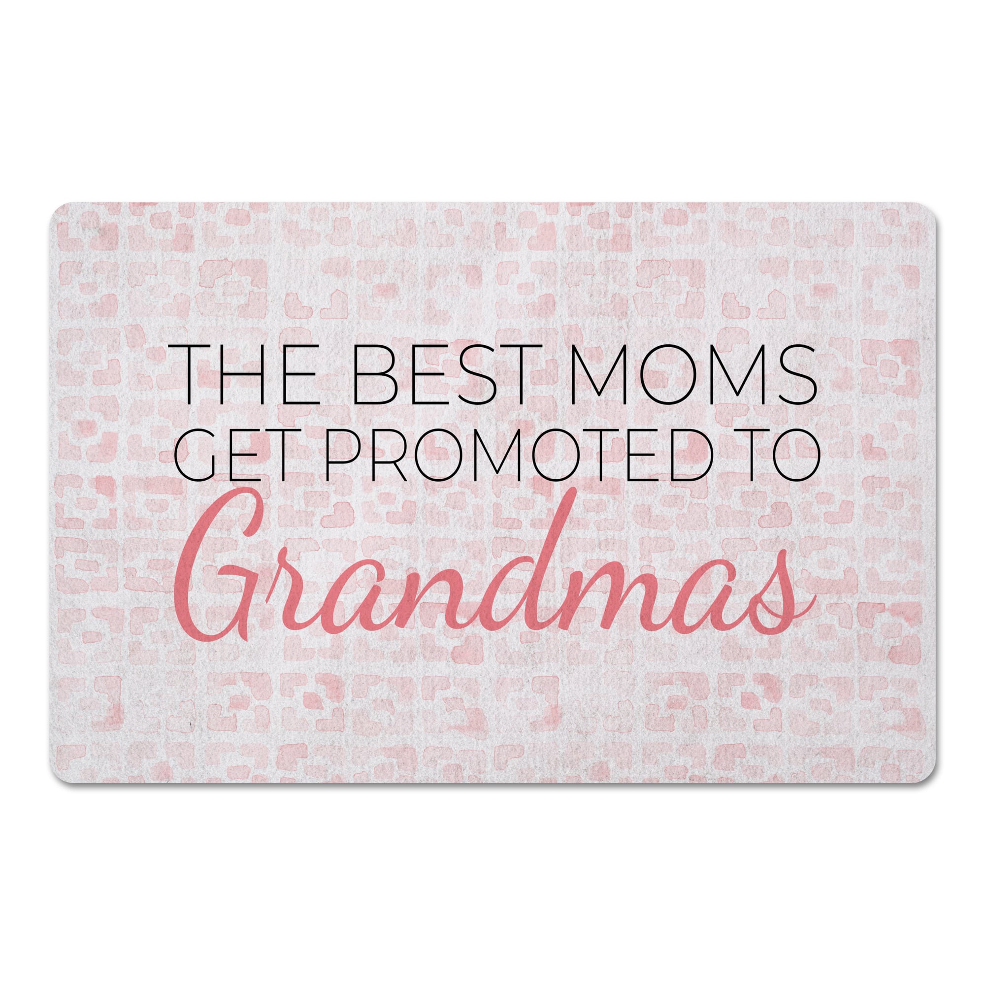 Best Moms Promoted To Grandmas Floor Mat