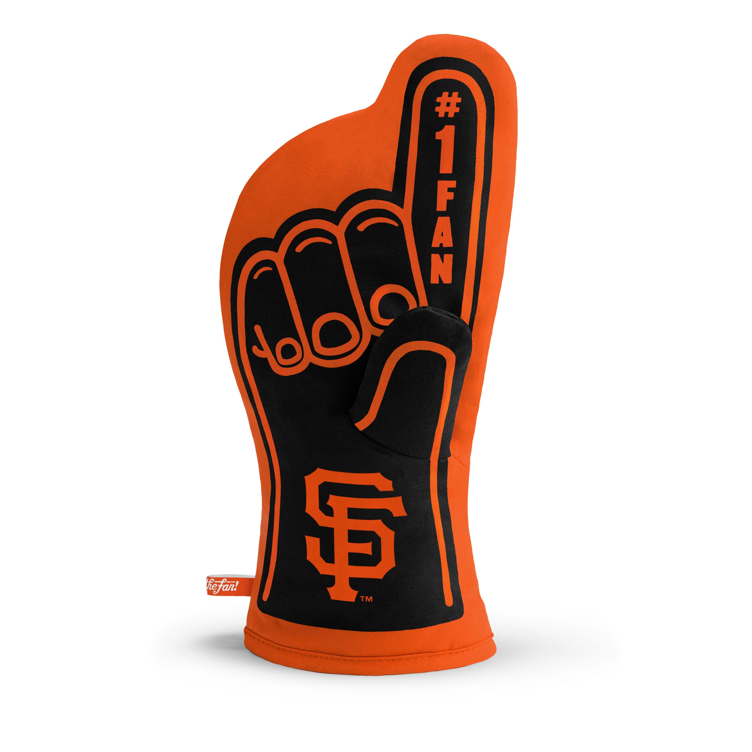 San Francisco Giants Kitchen Oven Mitt BBQ Mitt Handmade Unisex Quilted  Right / Left Hand or Set of Both 