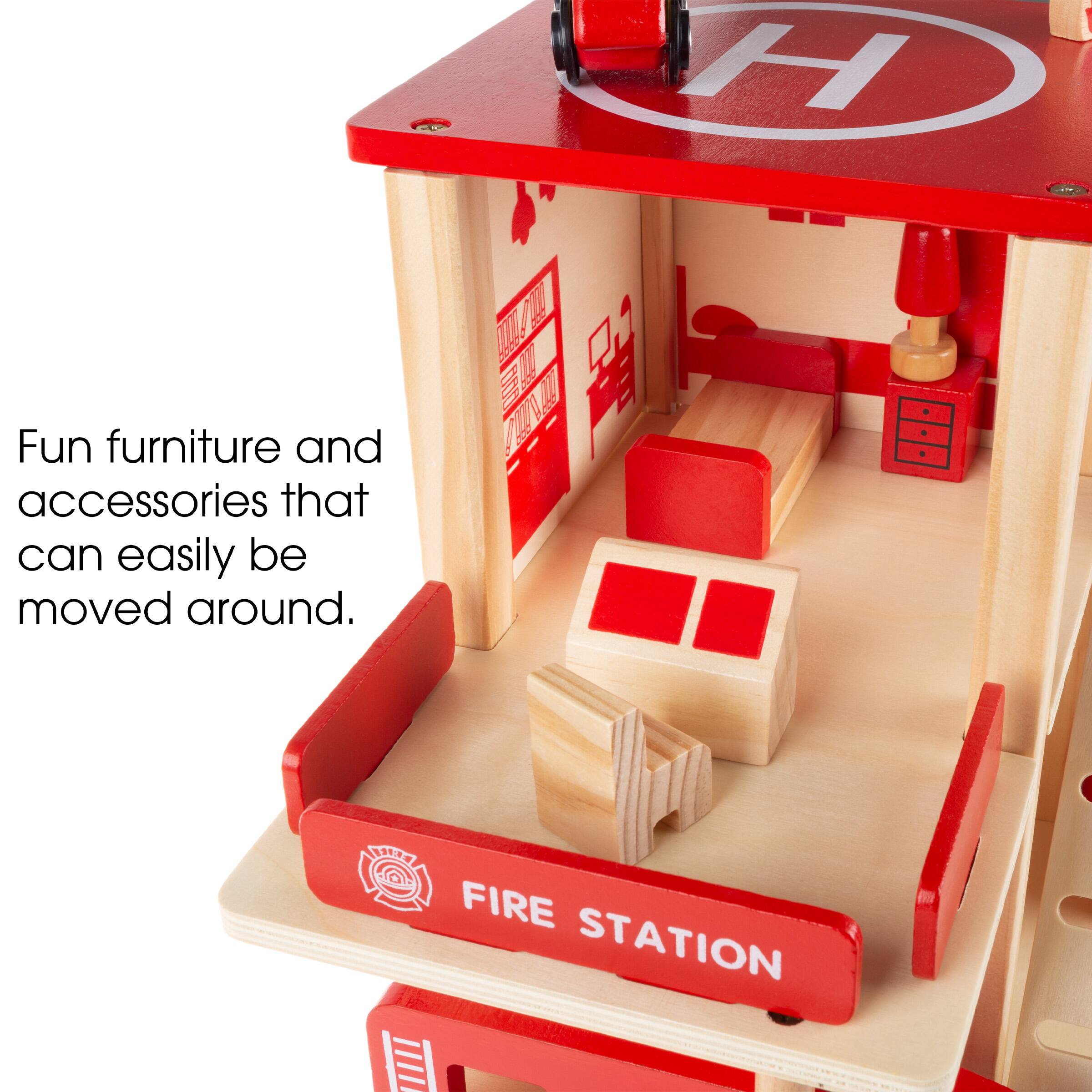 Toy Time Fire Station Playset