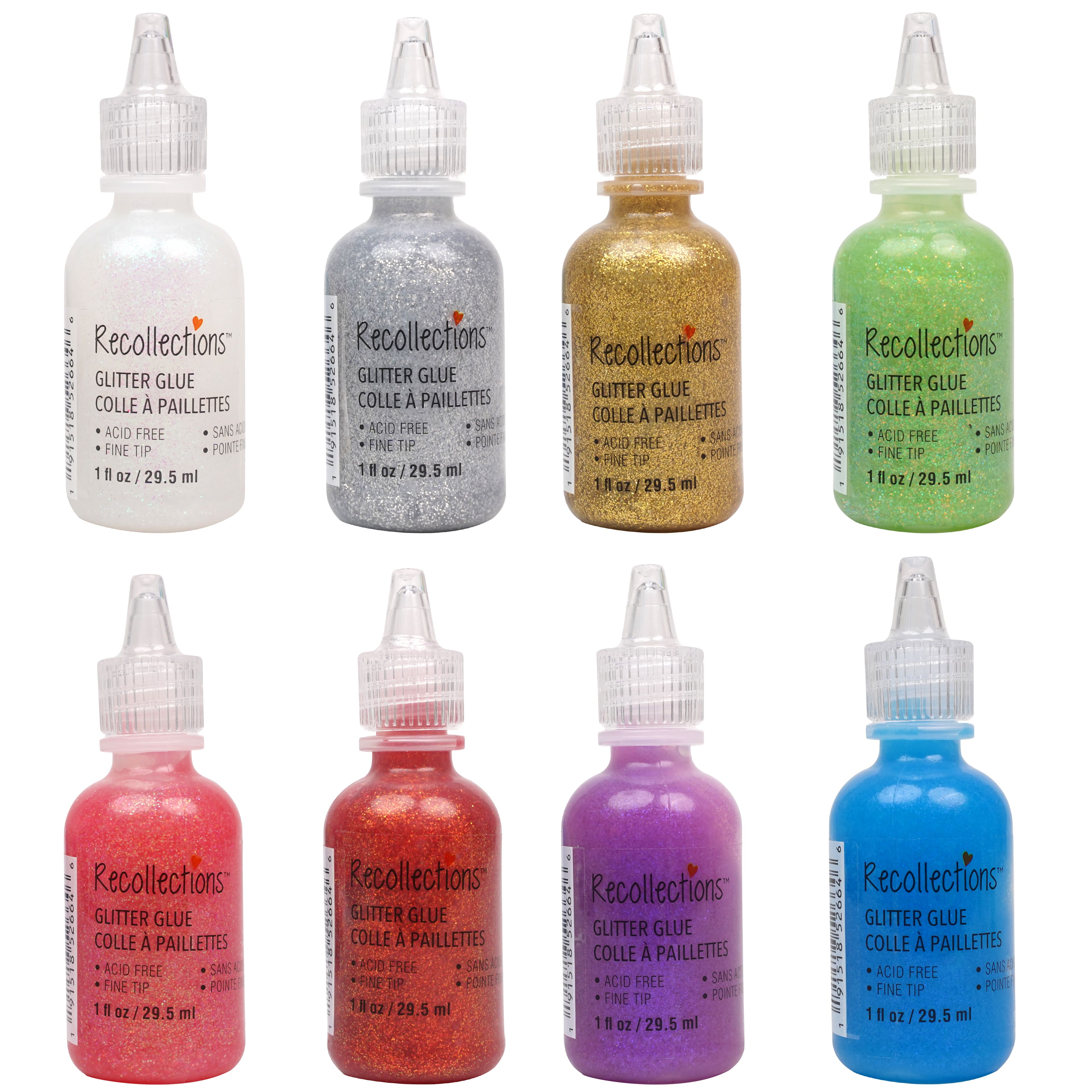 72 Pack: Assorted Glitter Glue by Recollections&#x2122;