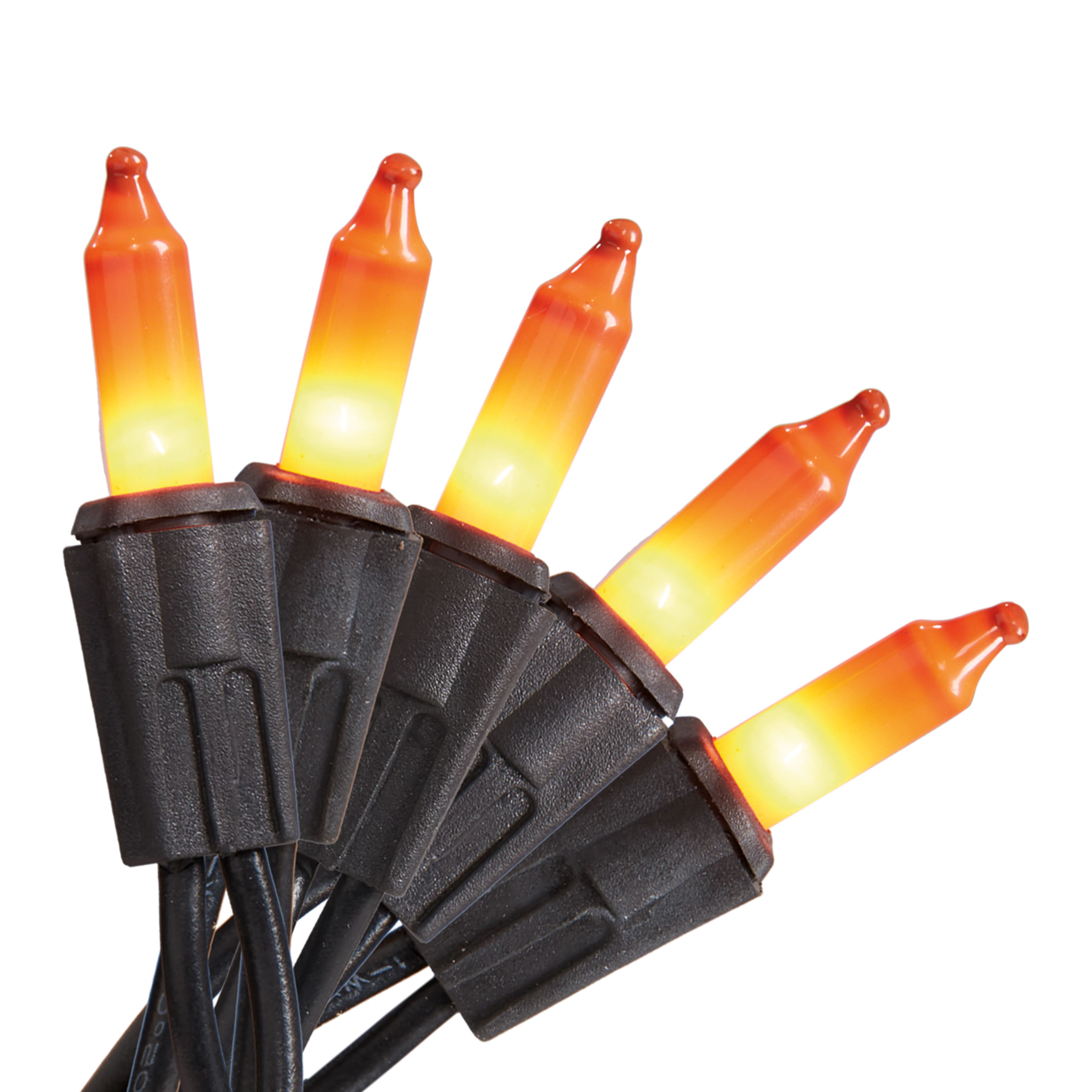 10.5ft. Mini Orange String Lights by Ashland®